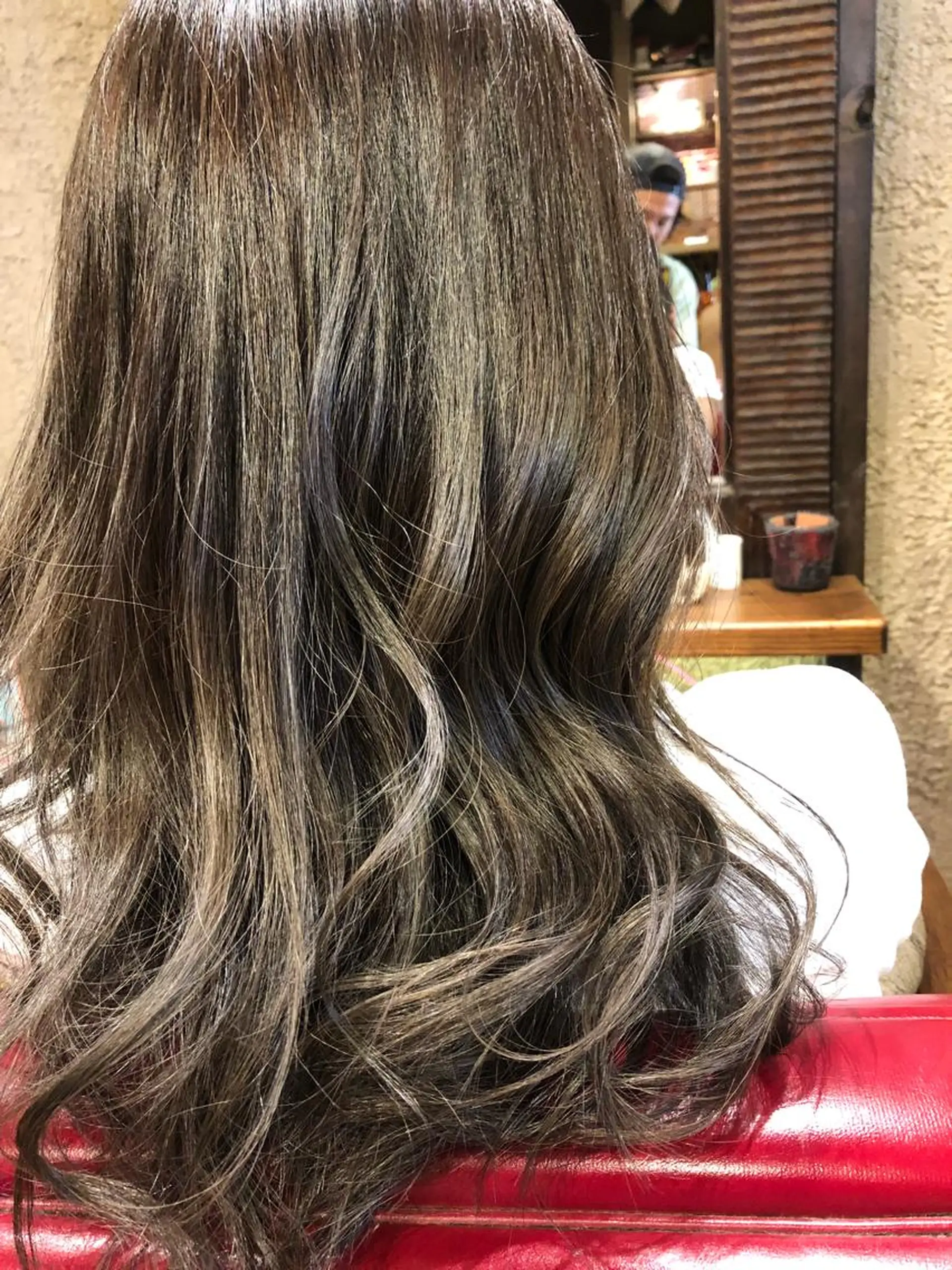 ロング ハイライト カット ヘアカラー A.hair所属・齊藤 篤士のヘアスタイル