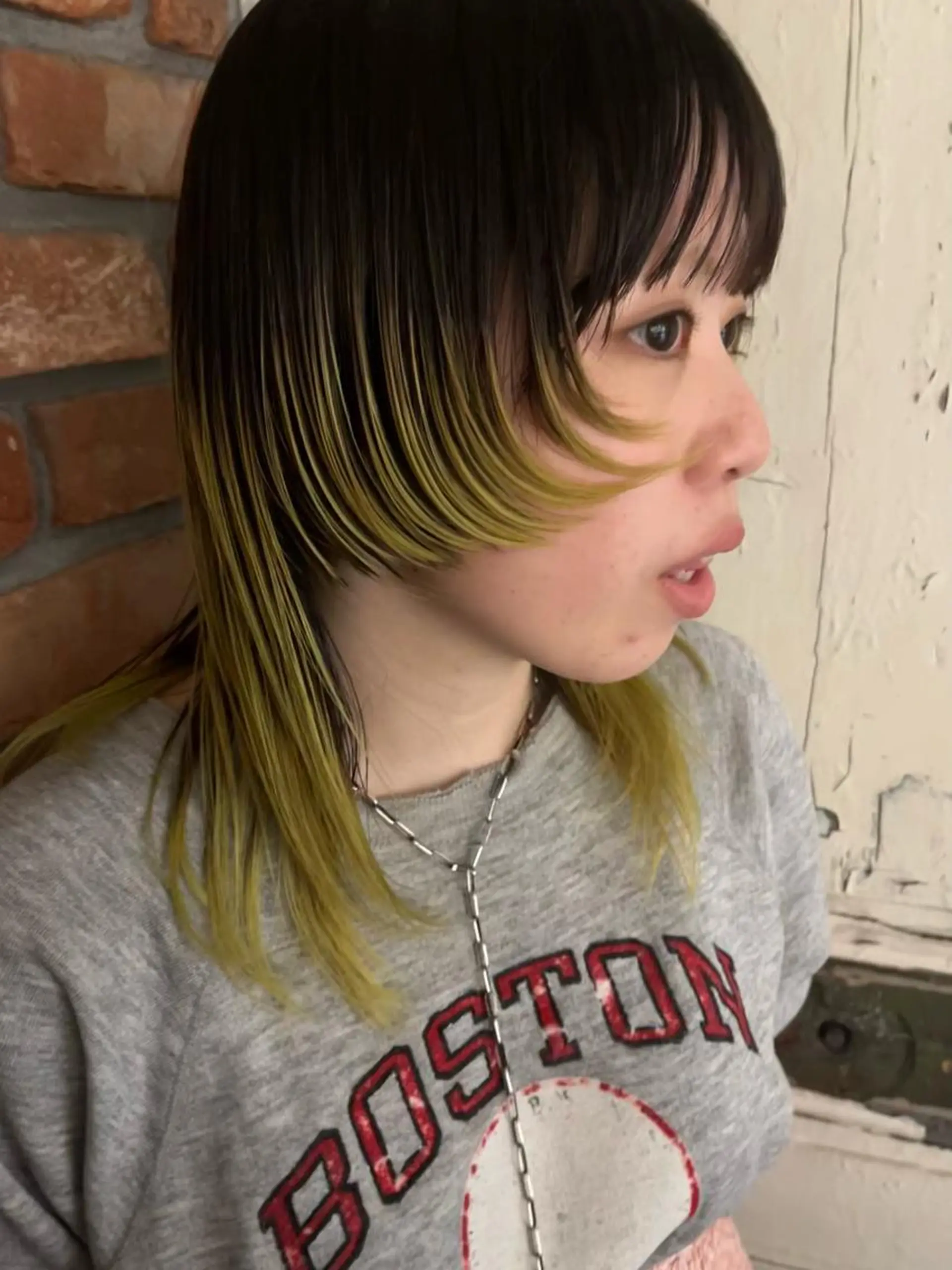 ミディアム カラー 田中 里奈のヘアスタイル