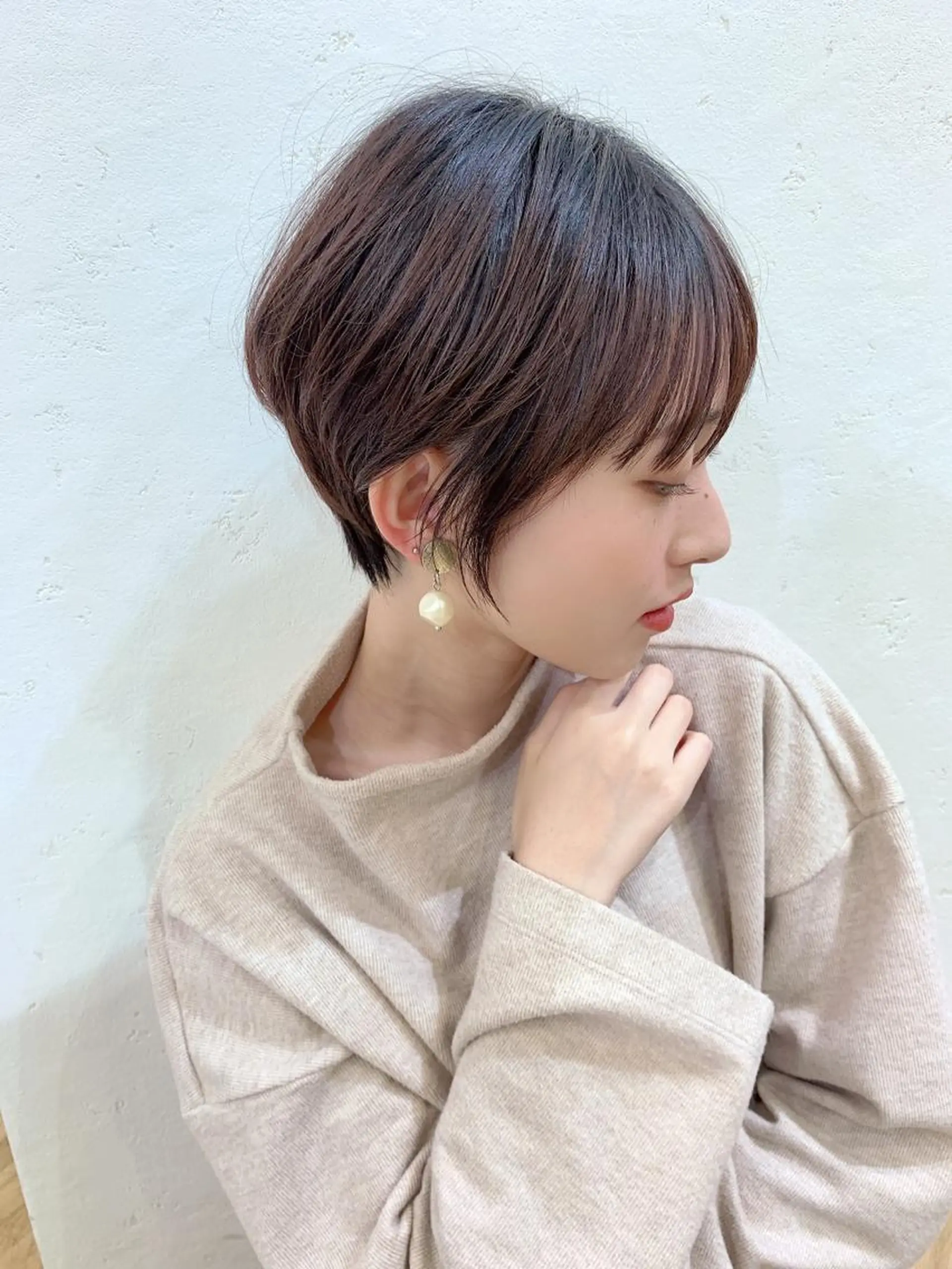 ショート ショートヘア レイヤー/韓国❣️ 髪質改善/e_kiのヘアスタイル