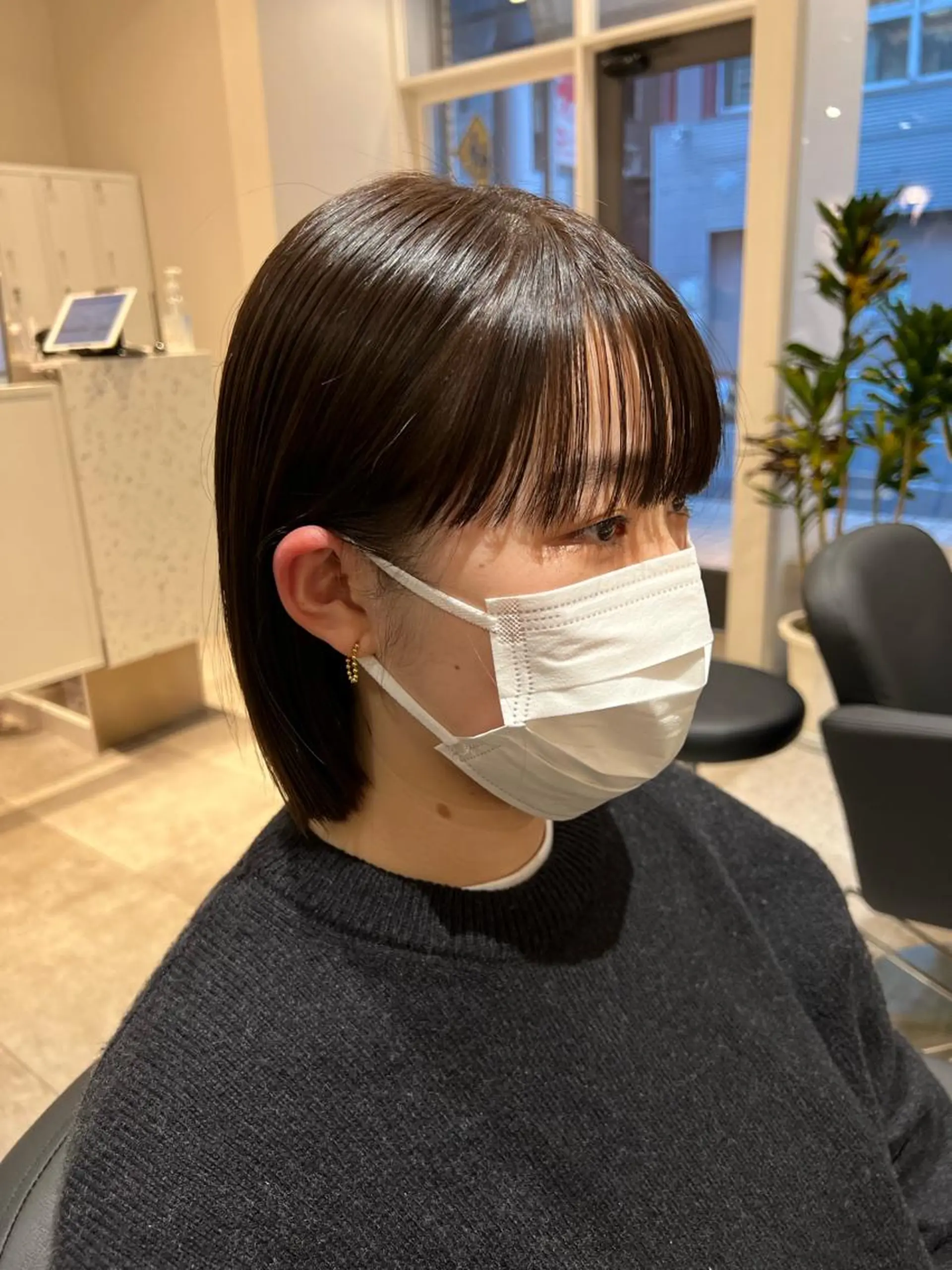 ミディアム 🥀韓国ヘア🥀 宮津真菜のヘアスタイル