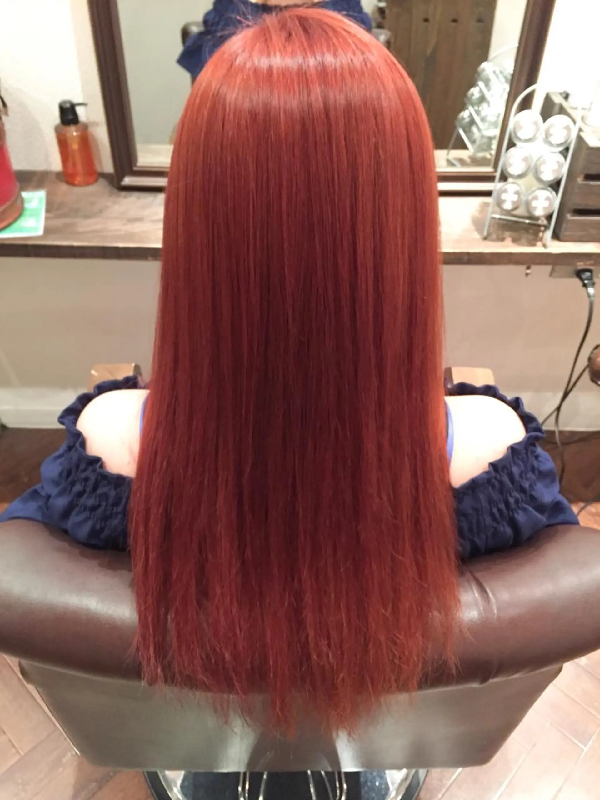 ロング カラー いしだ みさきのヘアスタイル