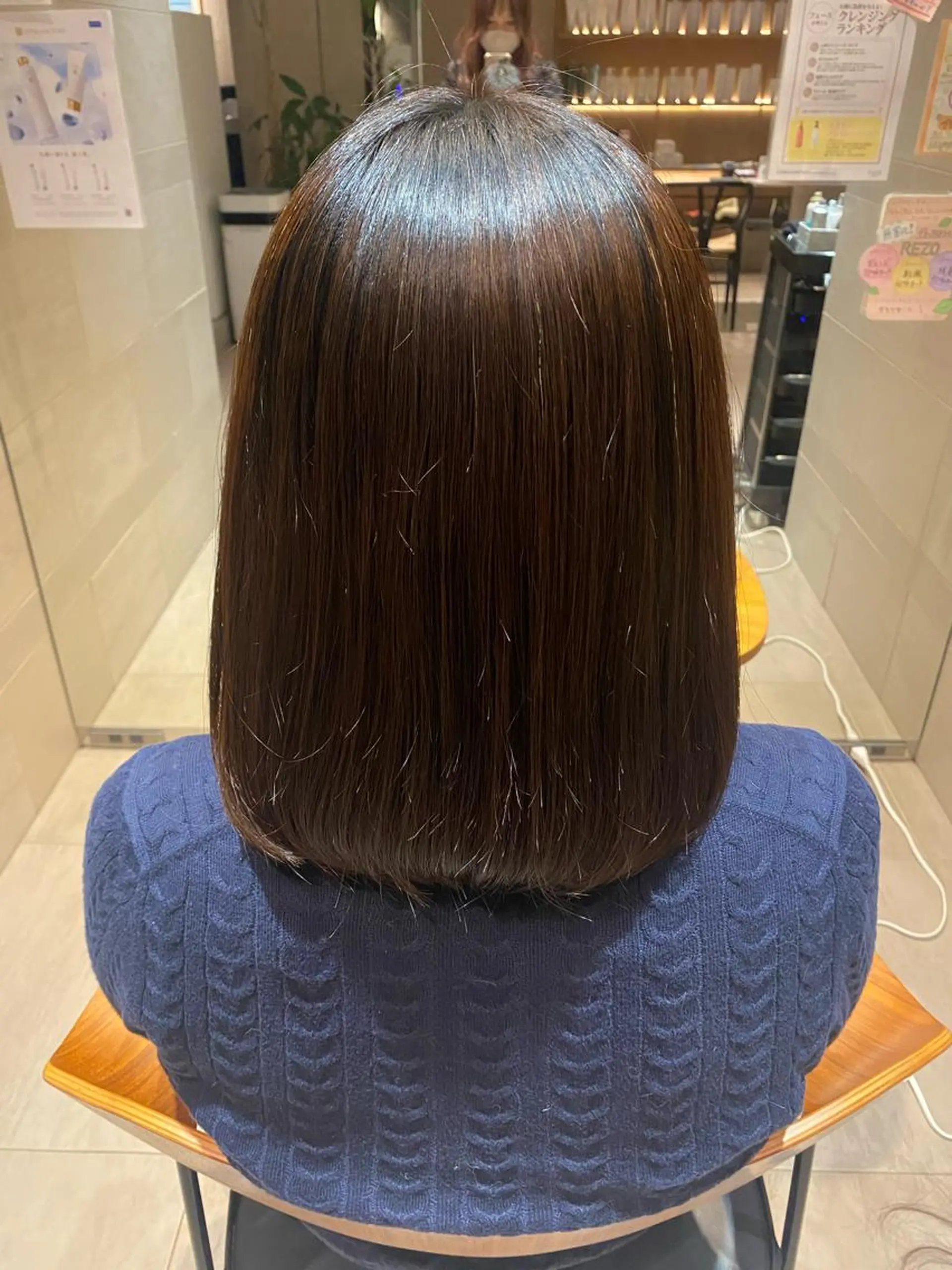 ミディアム ボブ SENSE beauty salon所属・髪質改善/カラー/ カット/富岡佑麻のヘアスタイル