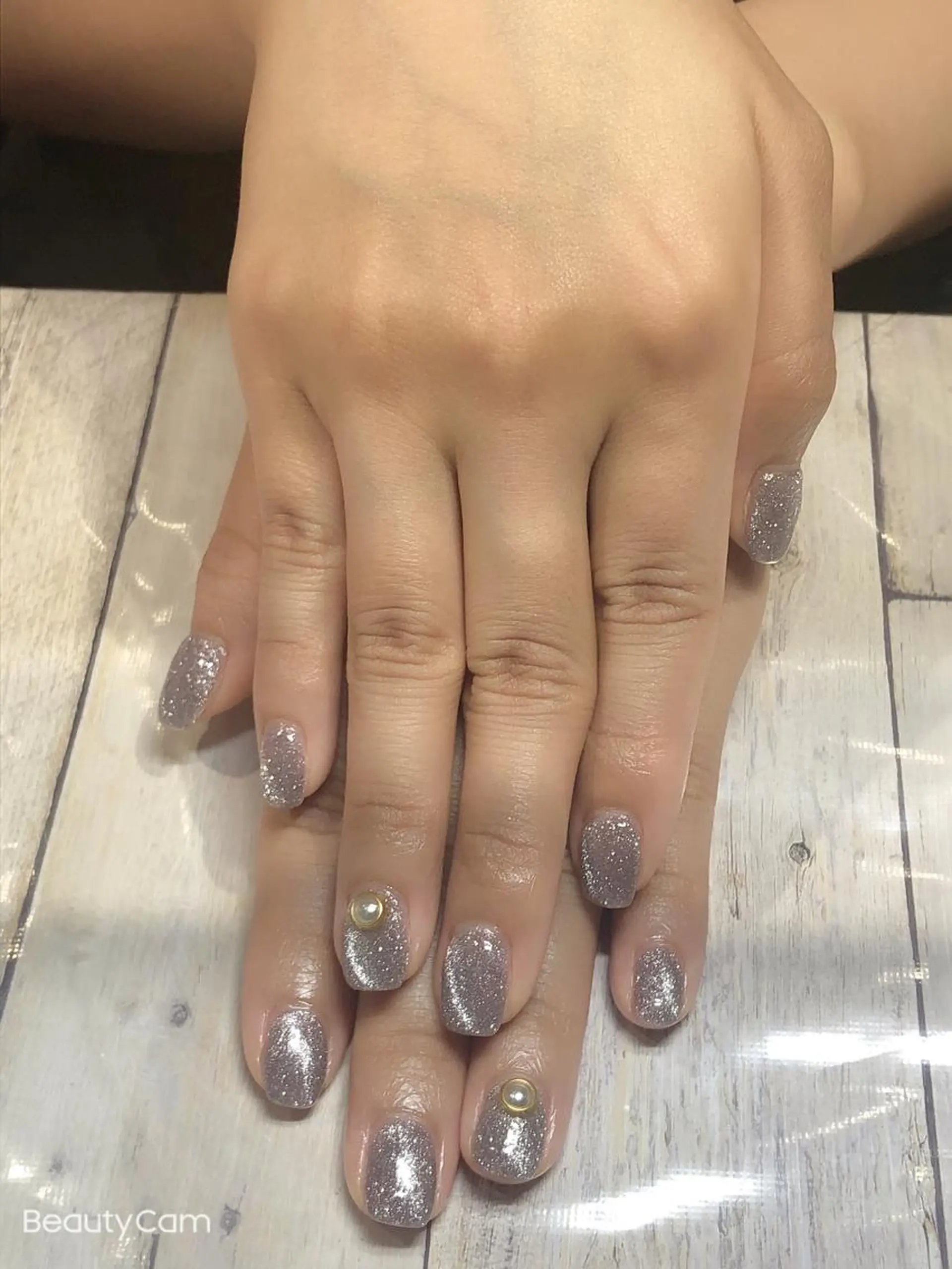 ネイル フラッシュネイル フラッシュマグ マグネットネイル マグネットワンカラー ワンカラーネイル 💎Guarendo💎錦糸町店所属・✨アン ミユ✨のネイルデザイン