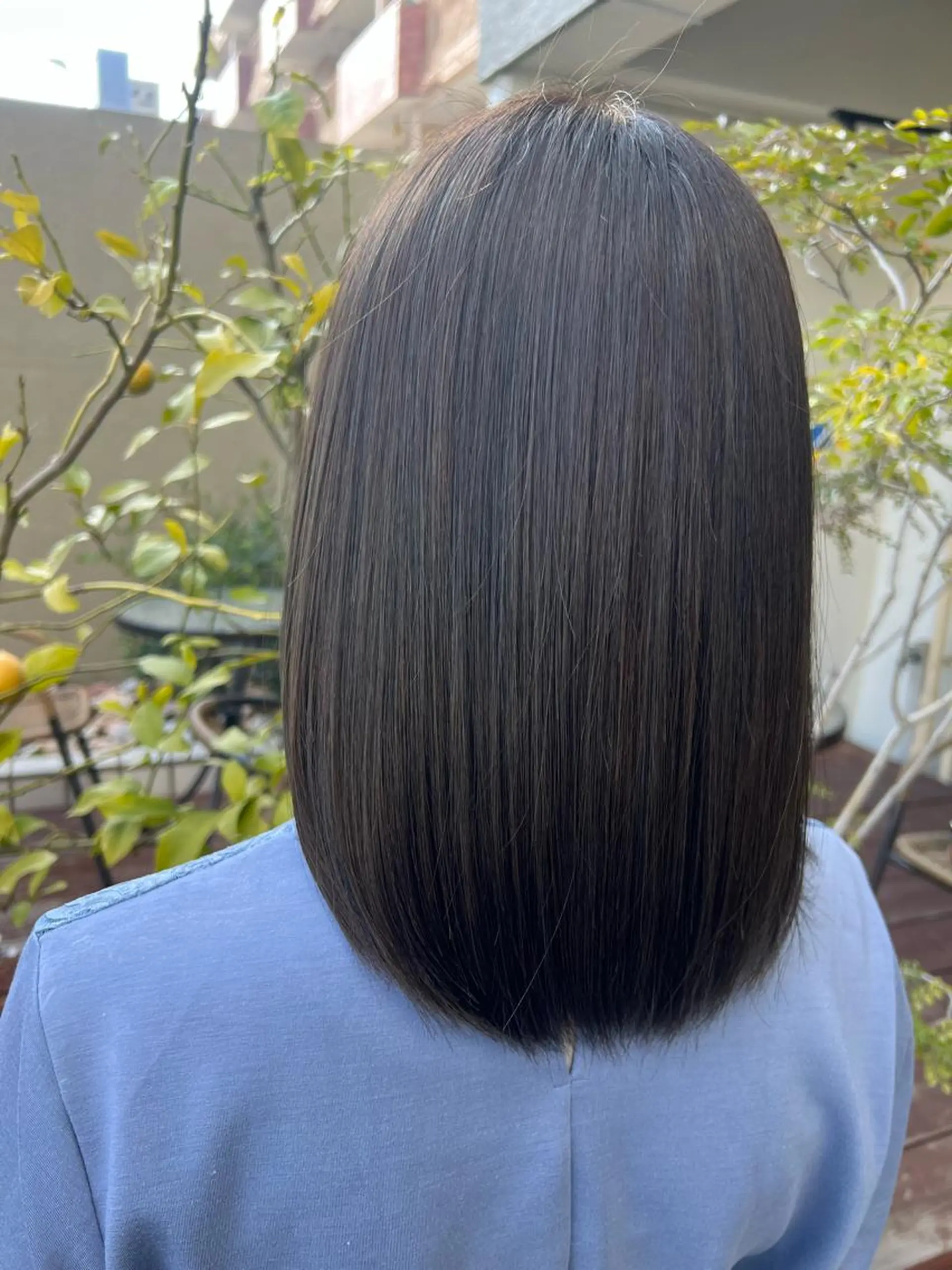 ミディアム カラー コバヤシ タイジュのヘアスタイル