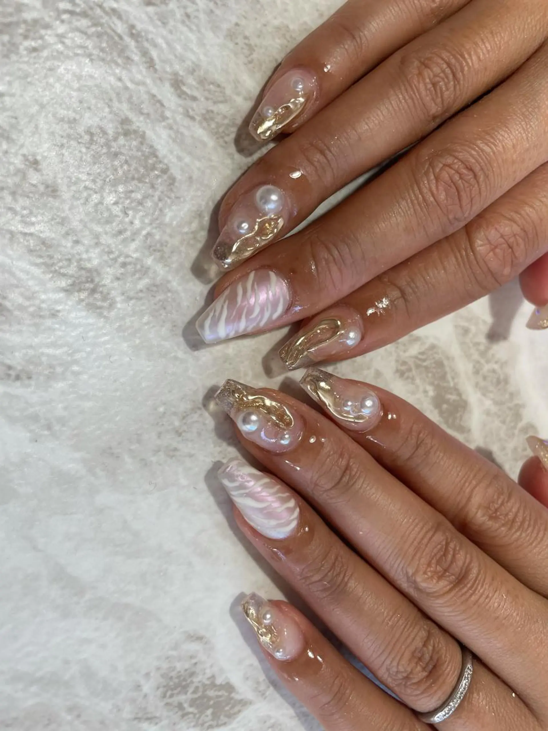 ネイル ハンドネイル 山中 あいのネイルデザイン