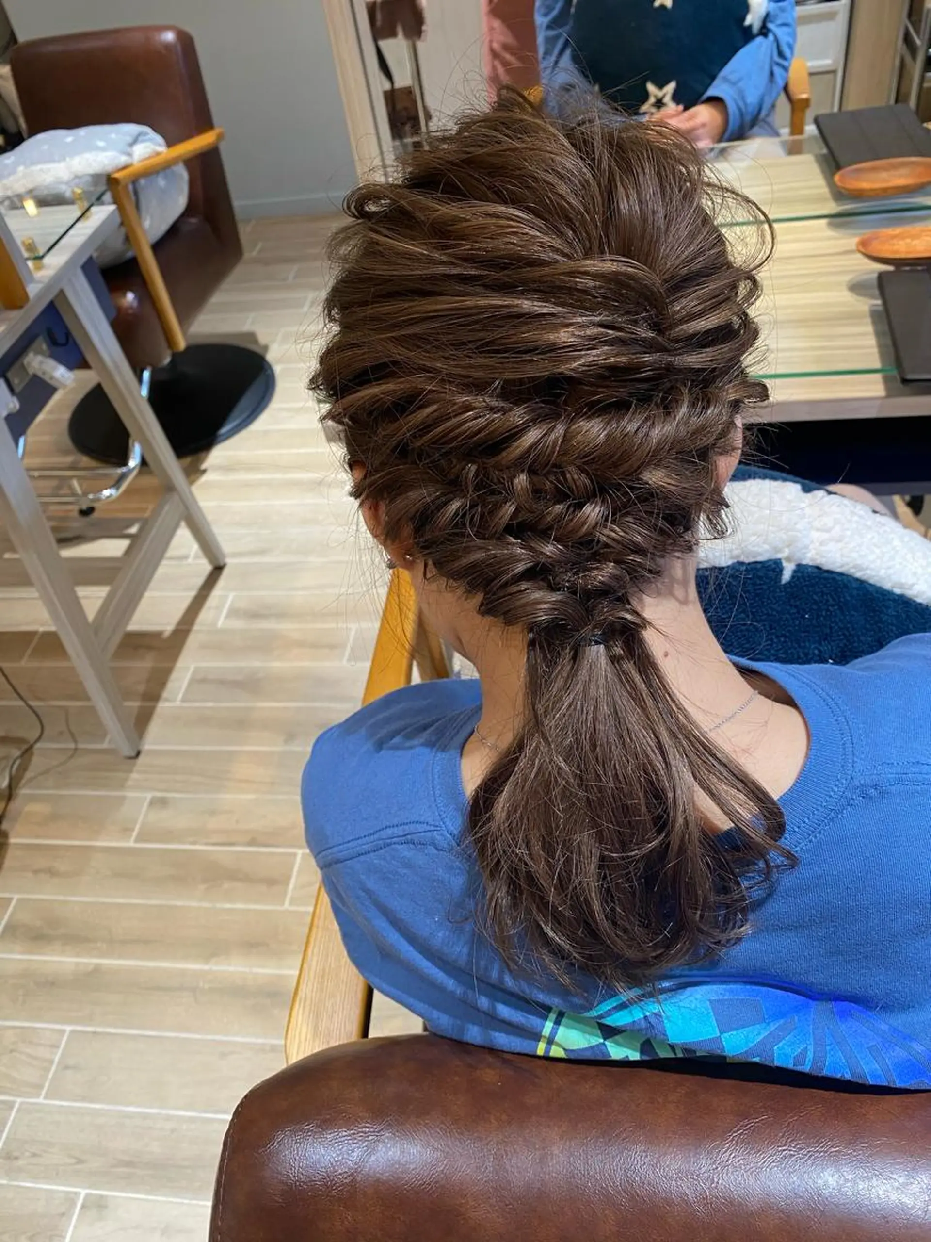 ヘアアレンジ 透明感カラー・ 髪質改善🩵イケダのヘアスタイル