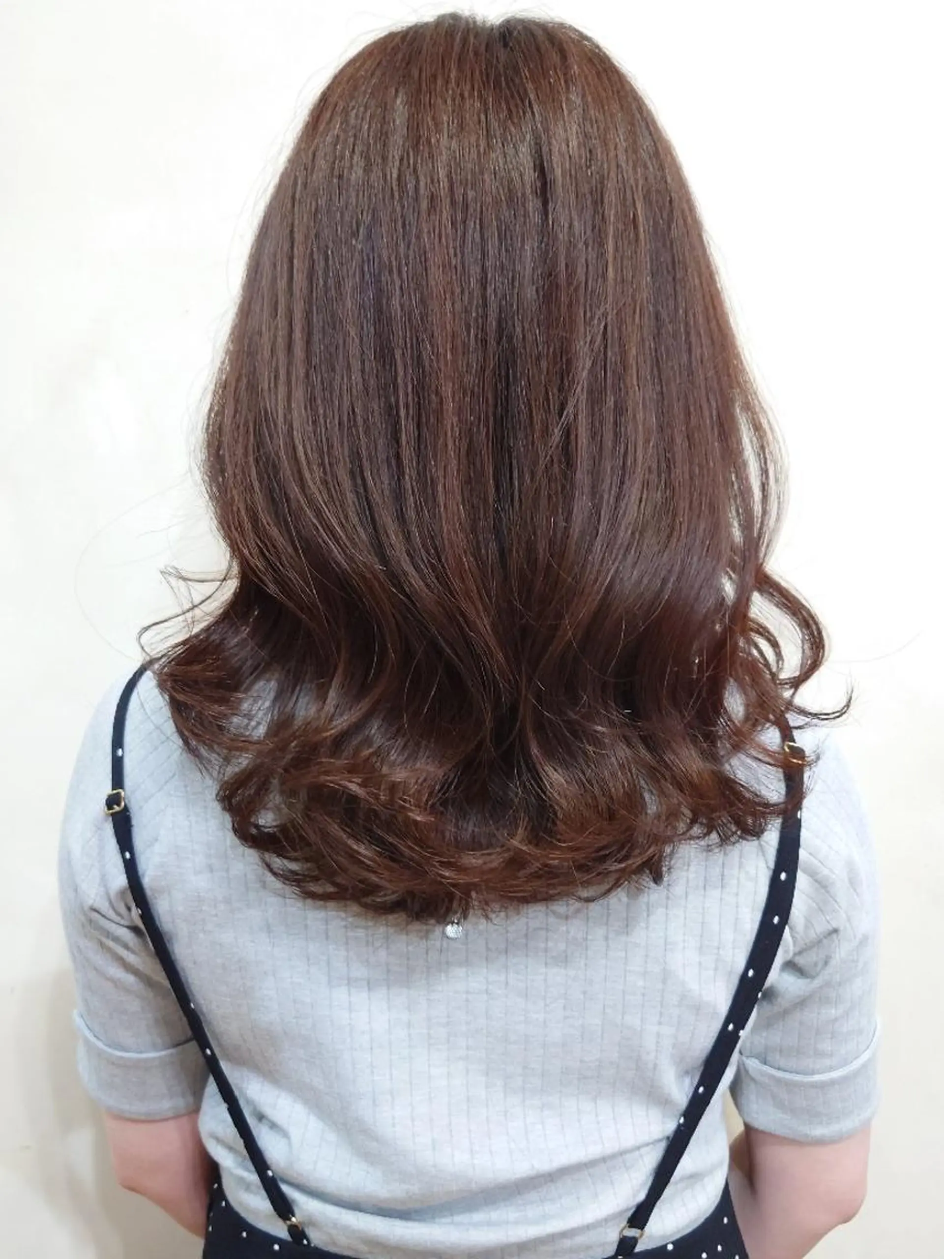 ミディアム カット ヘアカラー ブリーチ/ 髪質改善/RYOのヘアスタイル