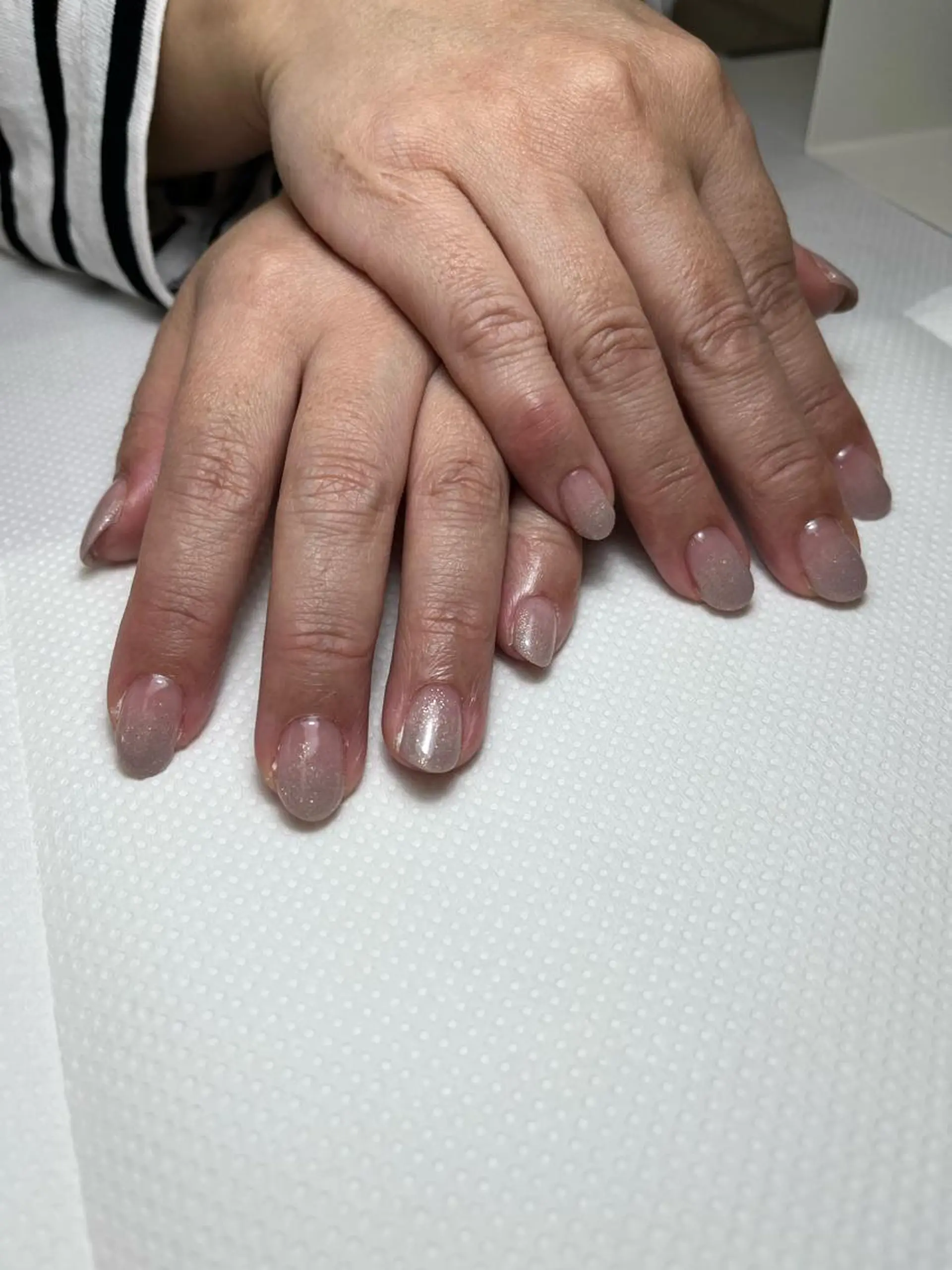 ネイル グラデーション ラメ(グリッター) ラメグラデーション ピンク yamazoe 【MAXKELLY】のネイルデザイン