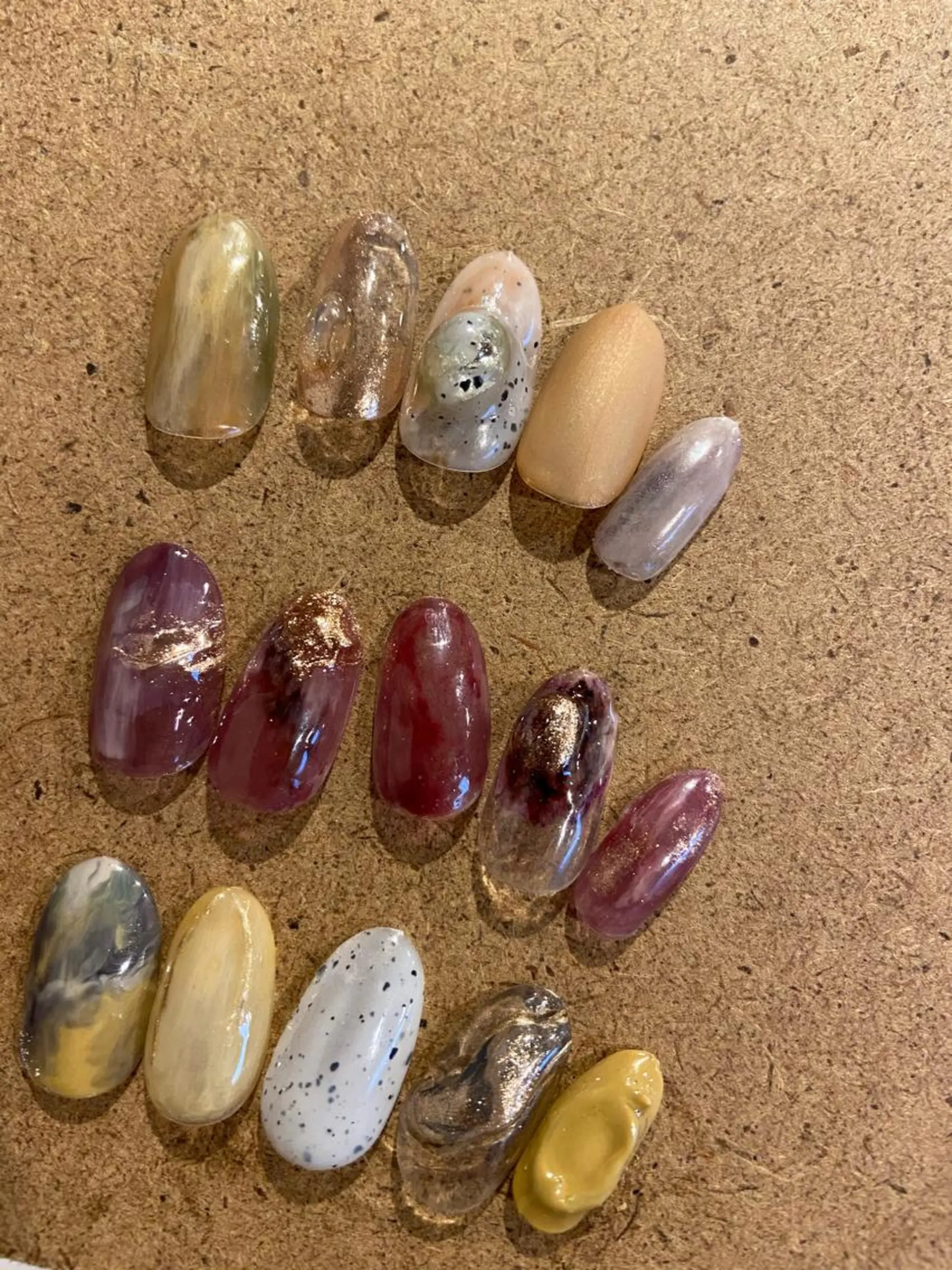 ネイル アートネイル クリアネイル マットネイル ミラーネイル ニュアンスネイル . unffのネイルデザイン