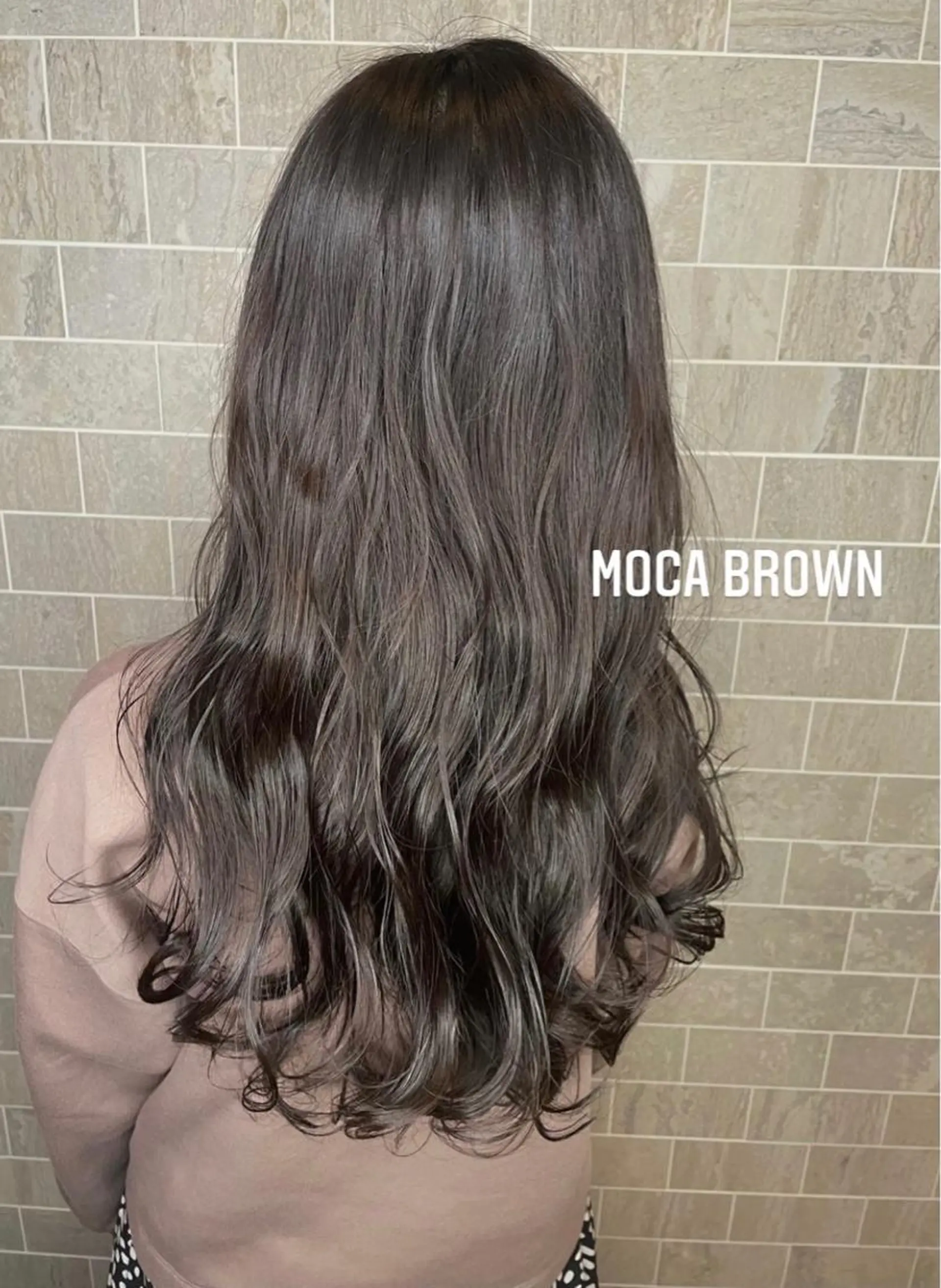 ロング カラー 渡辺 瑠美のヘアスタイル