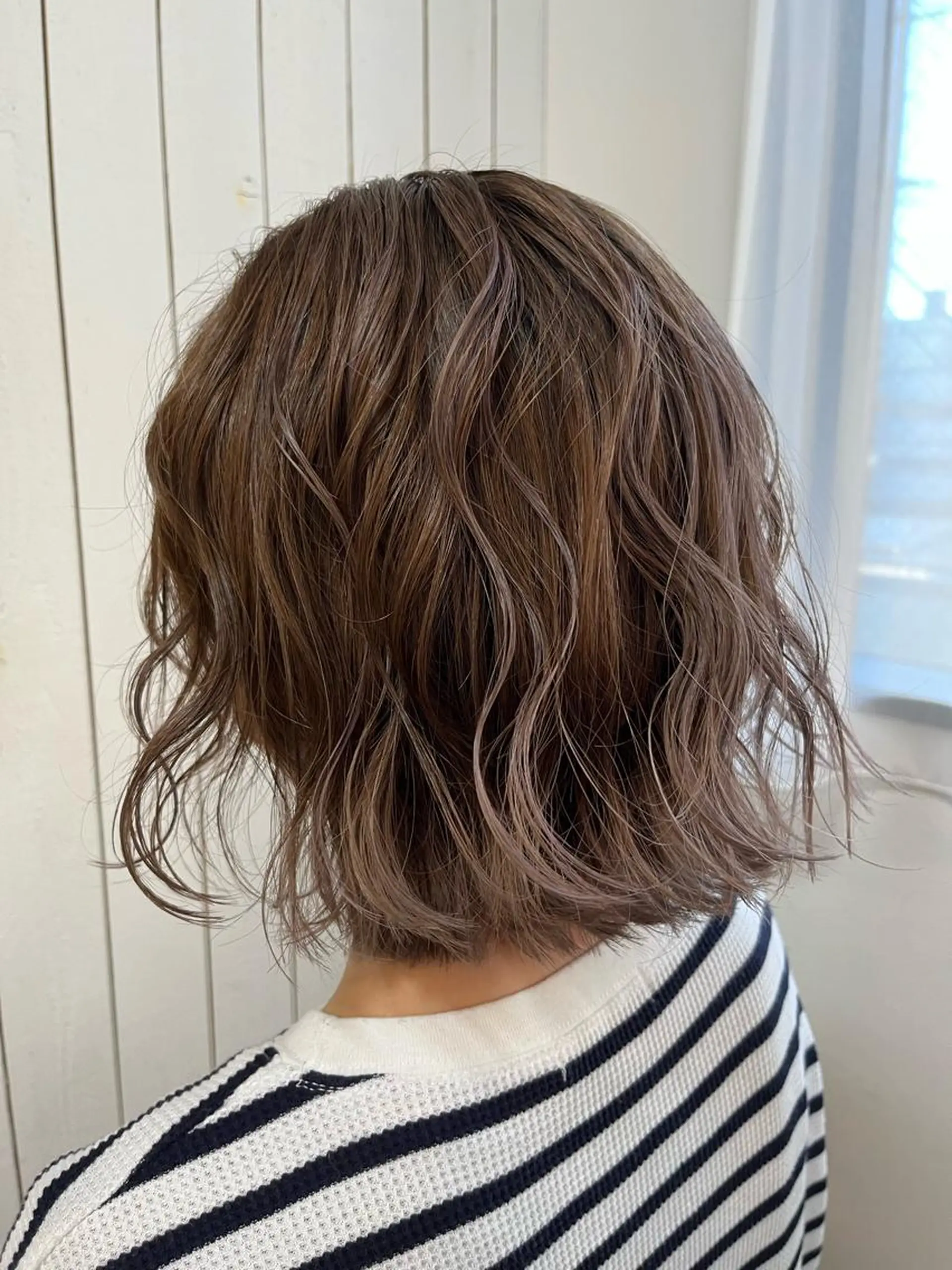 ショート レイヤーカット ショートヘア カット ヘアカラー JUNO所属・阪神西宮★JUNO 川﨑温子のヘアスタイル