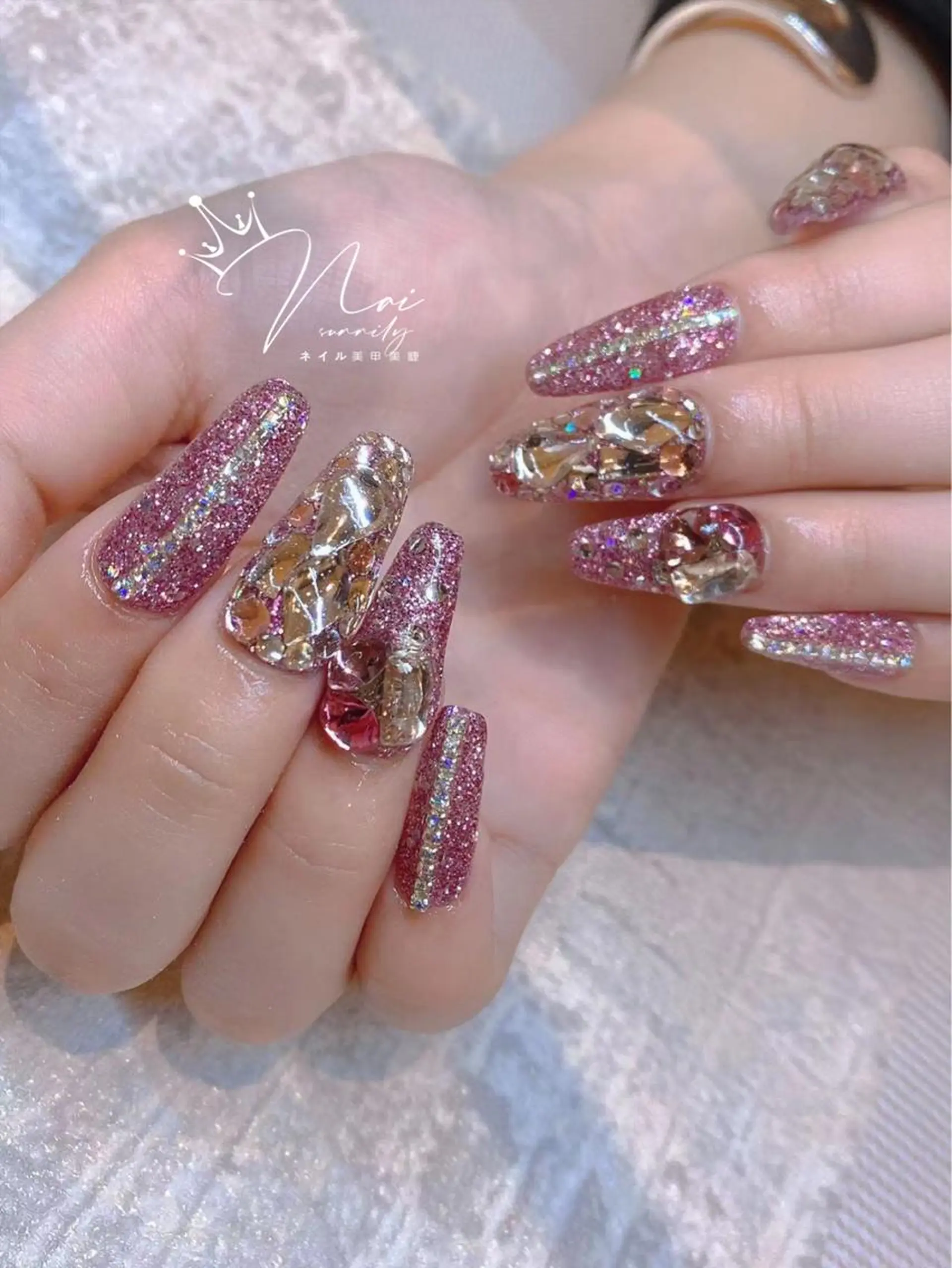 ネイル 長さだし専門店 M2　rikaのネイルデザイン