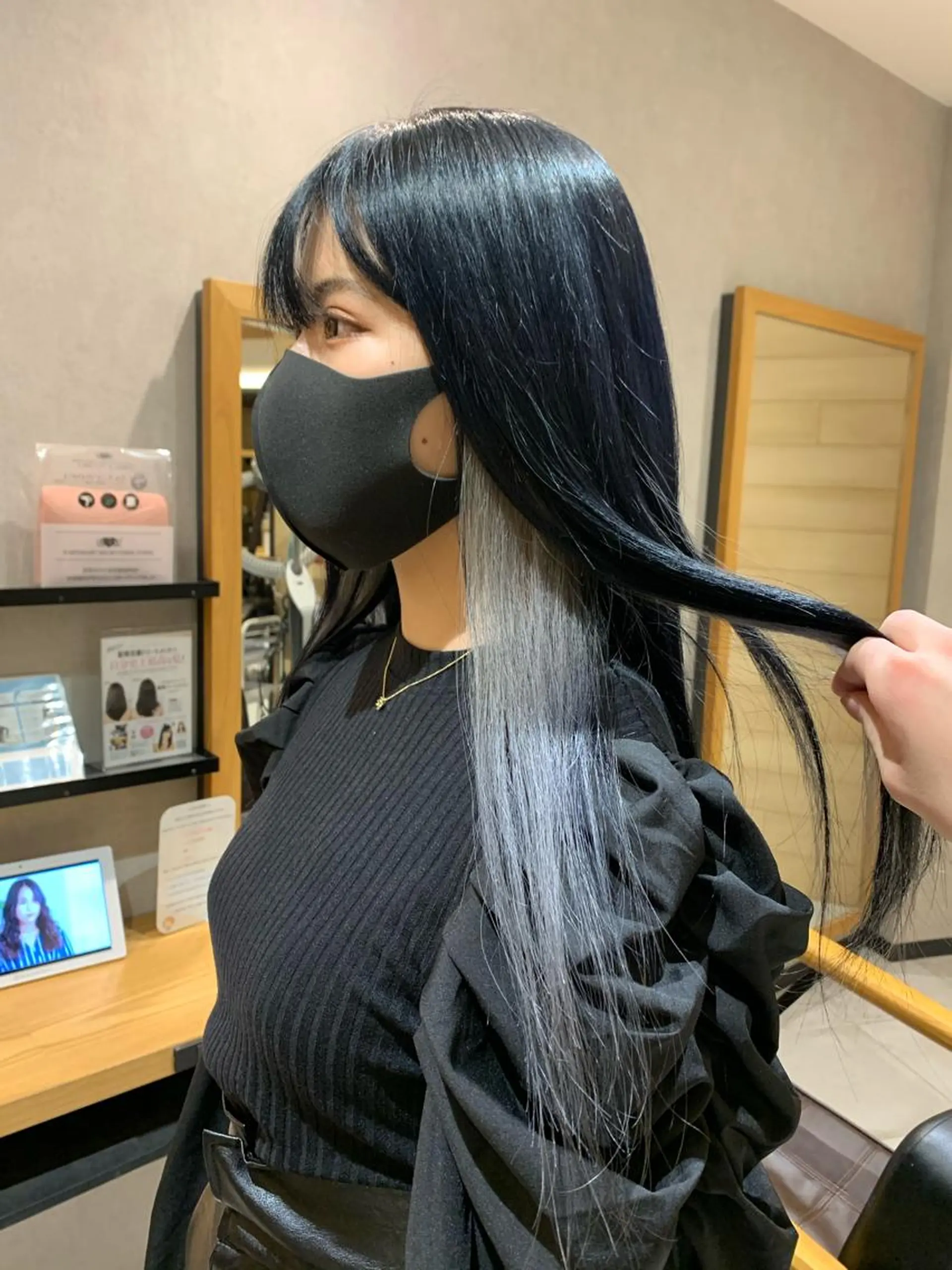 カラー ブリーチ ハイトーンカラー 名古屋／デザイン／ ブリーチ/松井亮磨のヘアスタイル