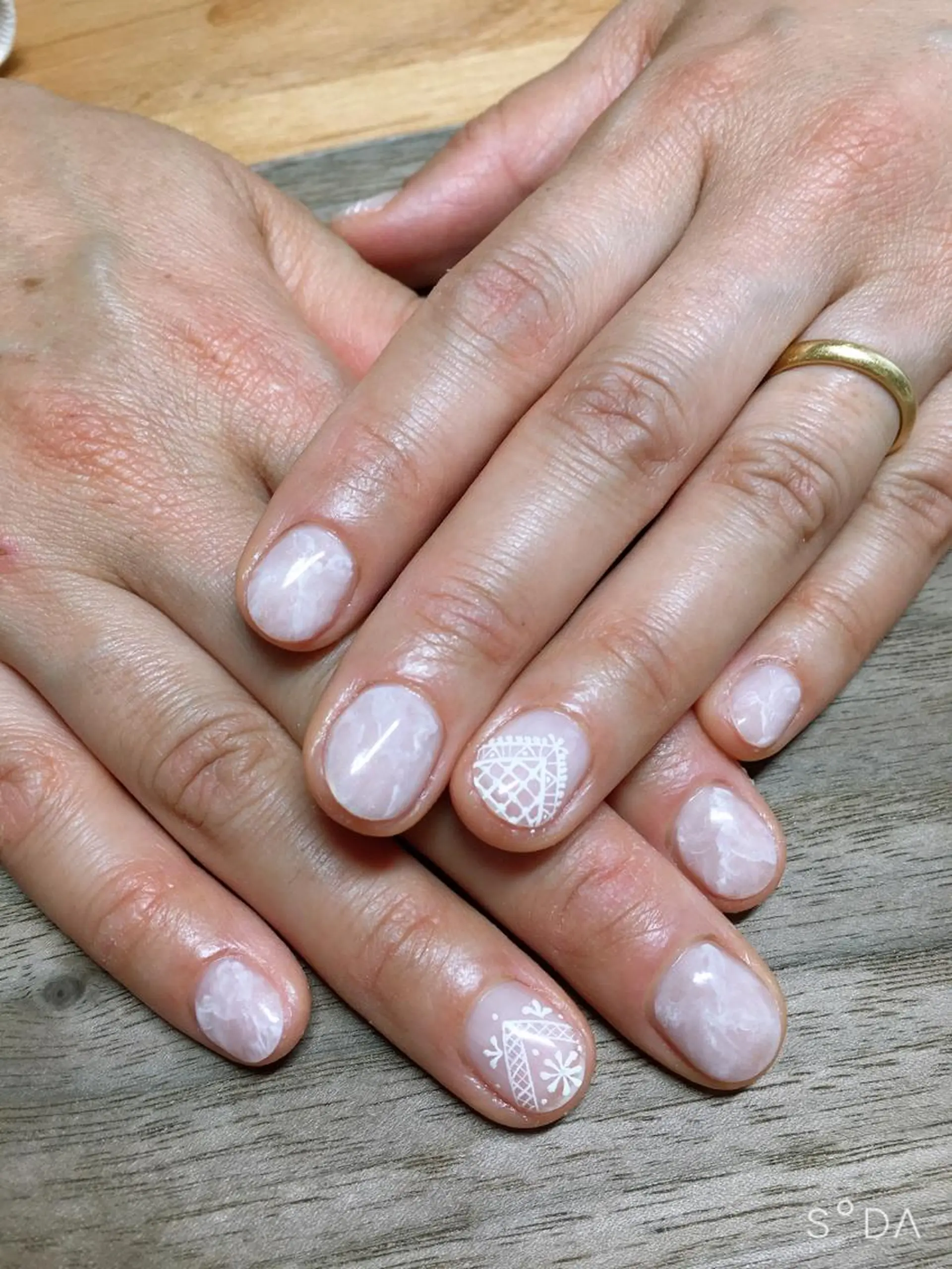 ネイル アートネイル 大理石ネイル(マーブル) 持ち込み ハンドネイル kipinail 川﨑えりかのネイルデザイン