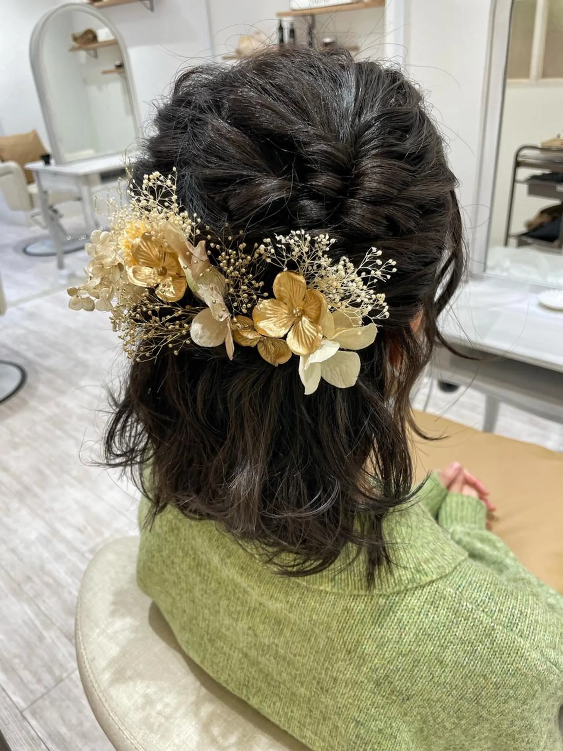 ミディアム ヘアアレンジ 卒業式のヘアスタイル ヘアセット ボブ支持率NO1 🌈CHIKAのヘアスタイル