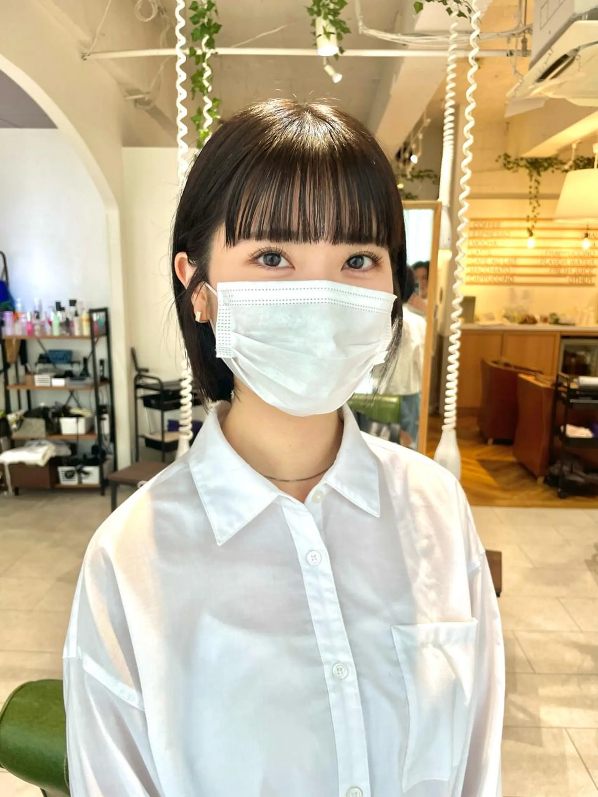 ショート カラー salowin梅田茶屋町north所属・くがれいじ 梅田/ショート/ボブのヘアスタイル