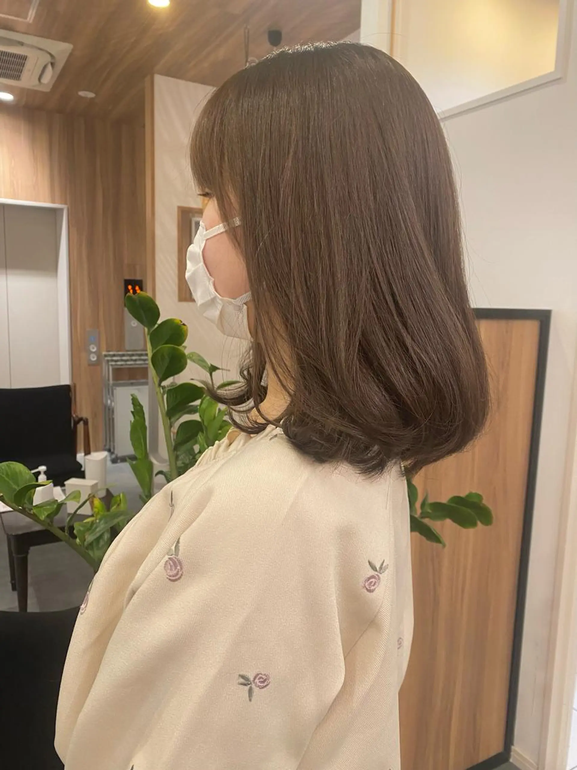 セミロング カラー ヘアアレンジ レイヤー/メンズ🥑 マエダアズミ🥑のヘアスタイル