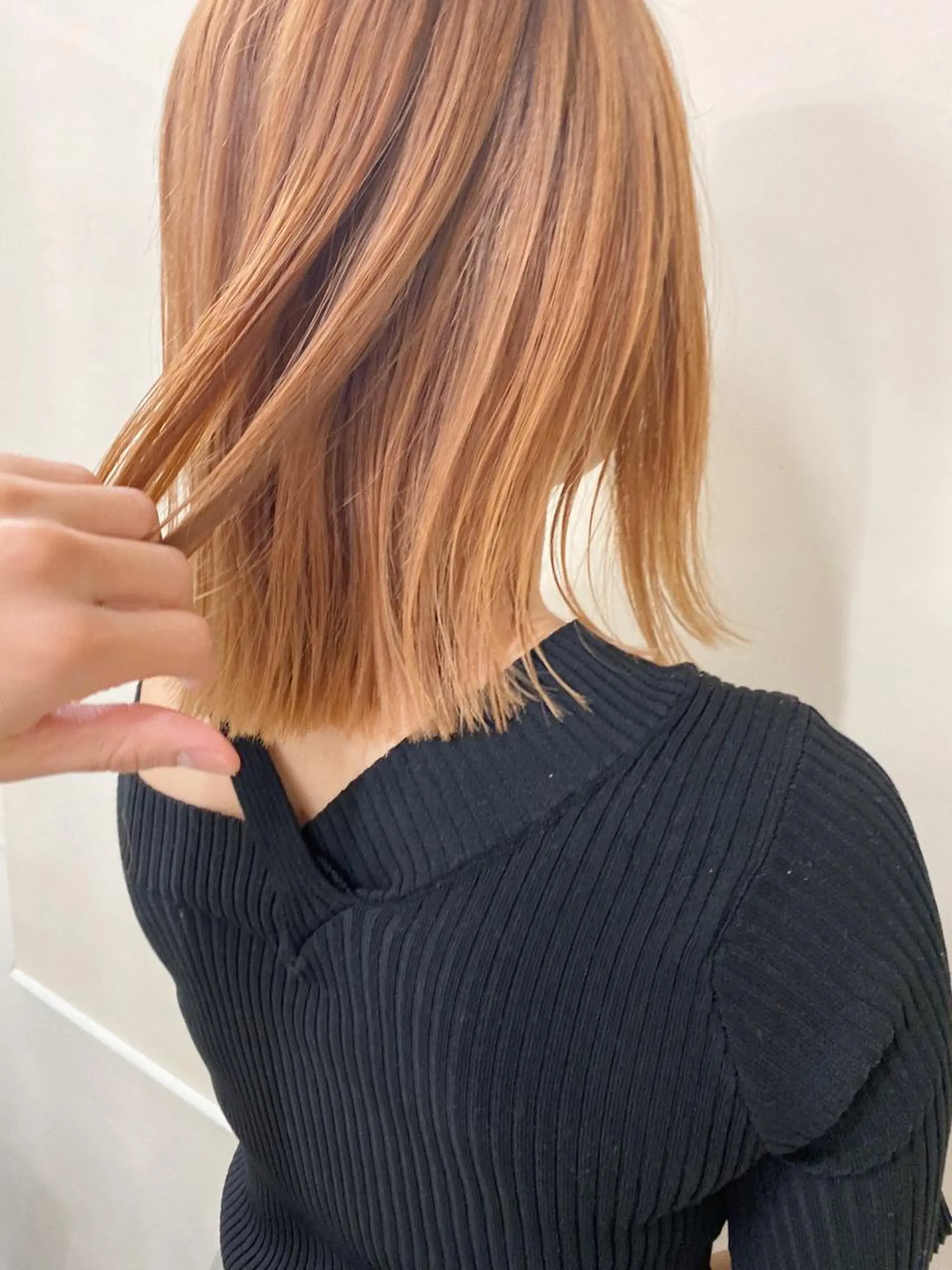 ショート カラー レイヤーウルフ エクステ磯部のヘアスタイル