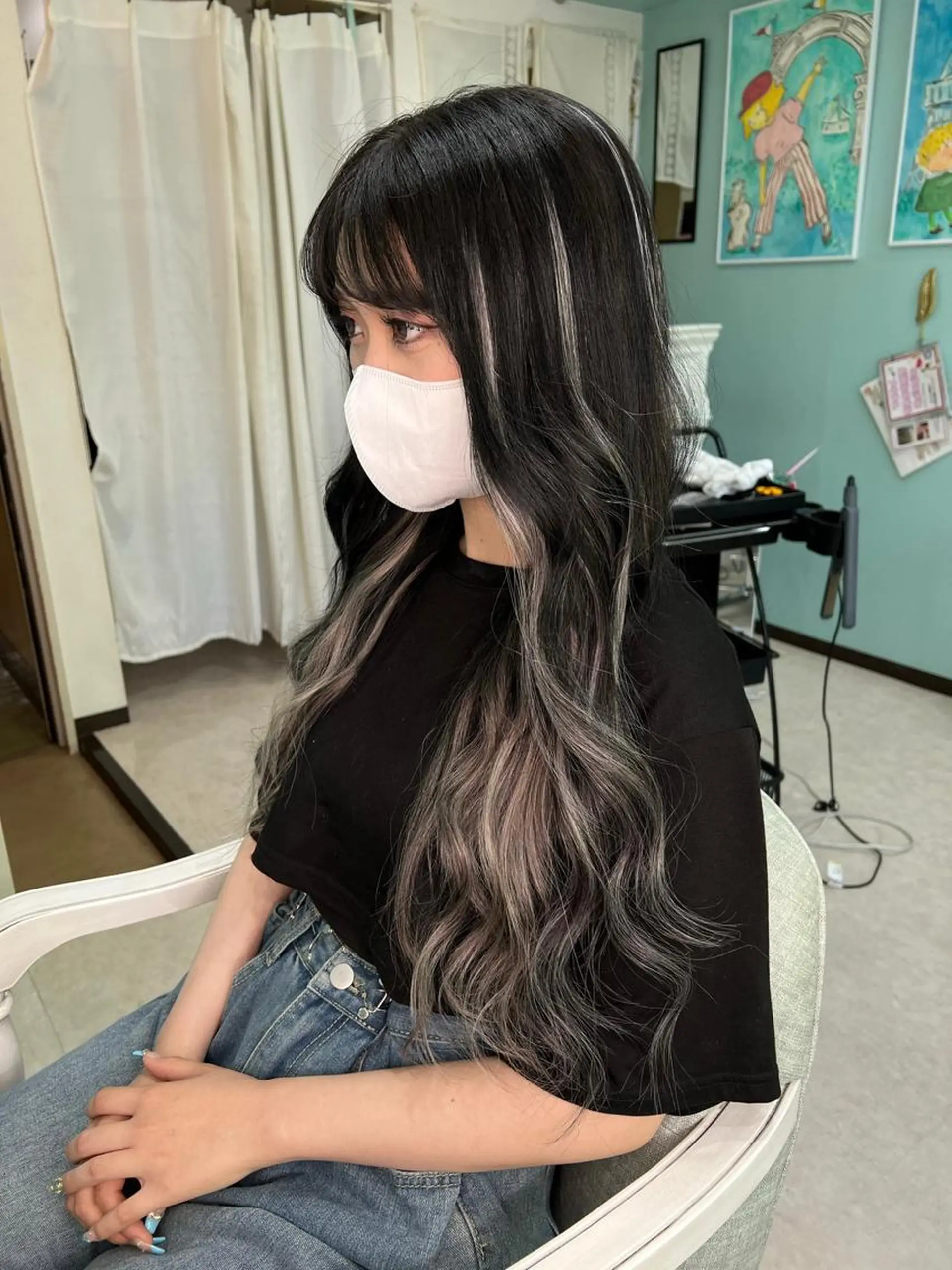 ロング eye エクステ専門店Rのヘアスタイル