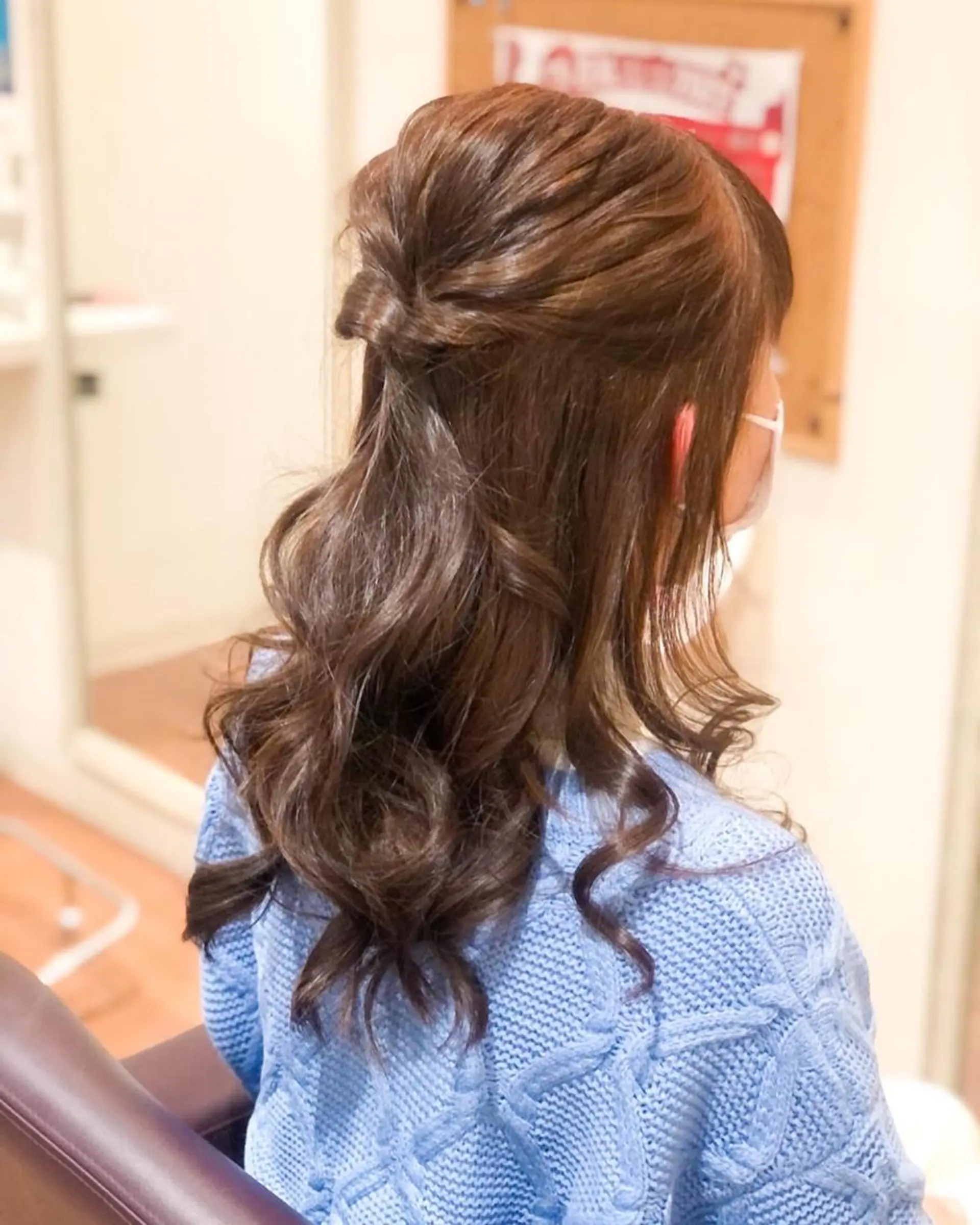 ヘアアレンジ ロング 簡単アレンジ 織田 悦子のマツエク・マツパデザイン