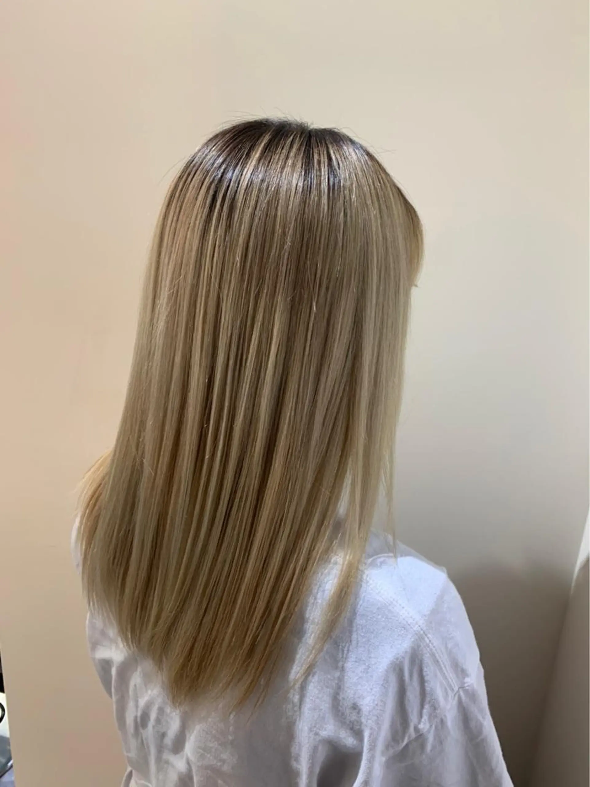 セミロング ヘアカラー 美髪✨髪質改善 &艶カラーmanaeのヘアスタイル