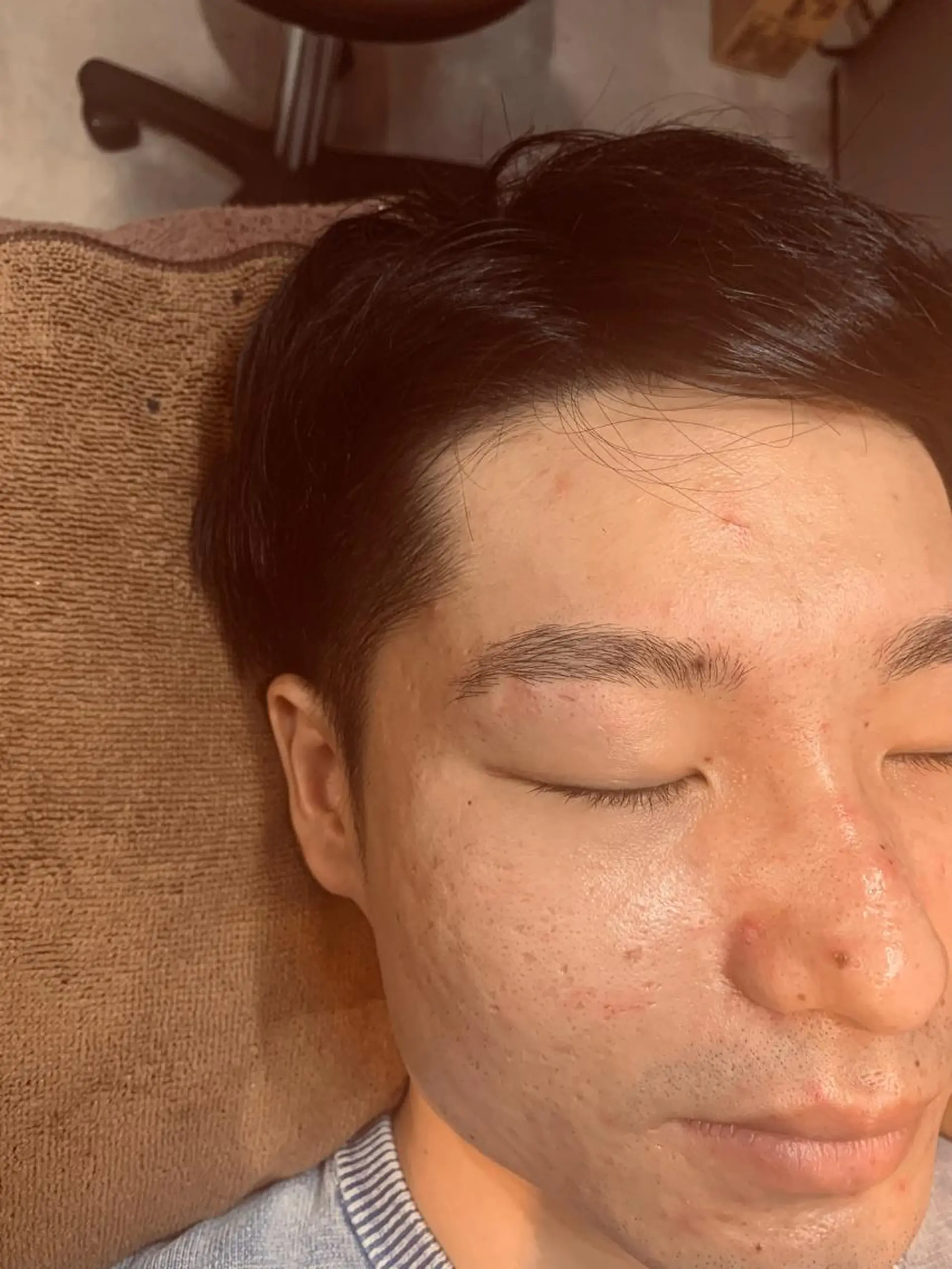 メンズ アイブロウ 眉毛ワックス脱毛 Mel hair design所属・Mel【千葉中央】 サイトウのヘアスタイル