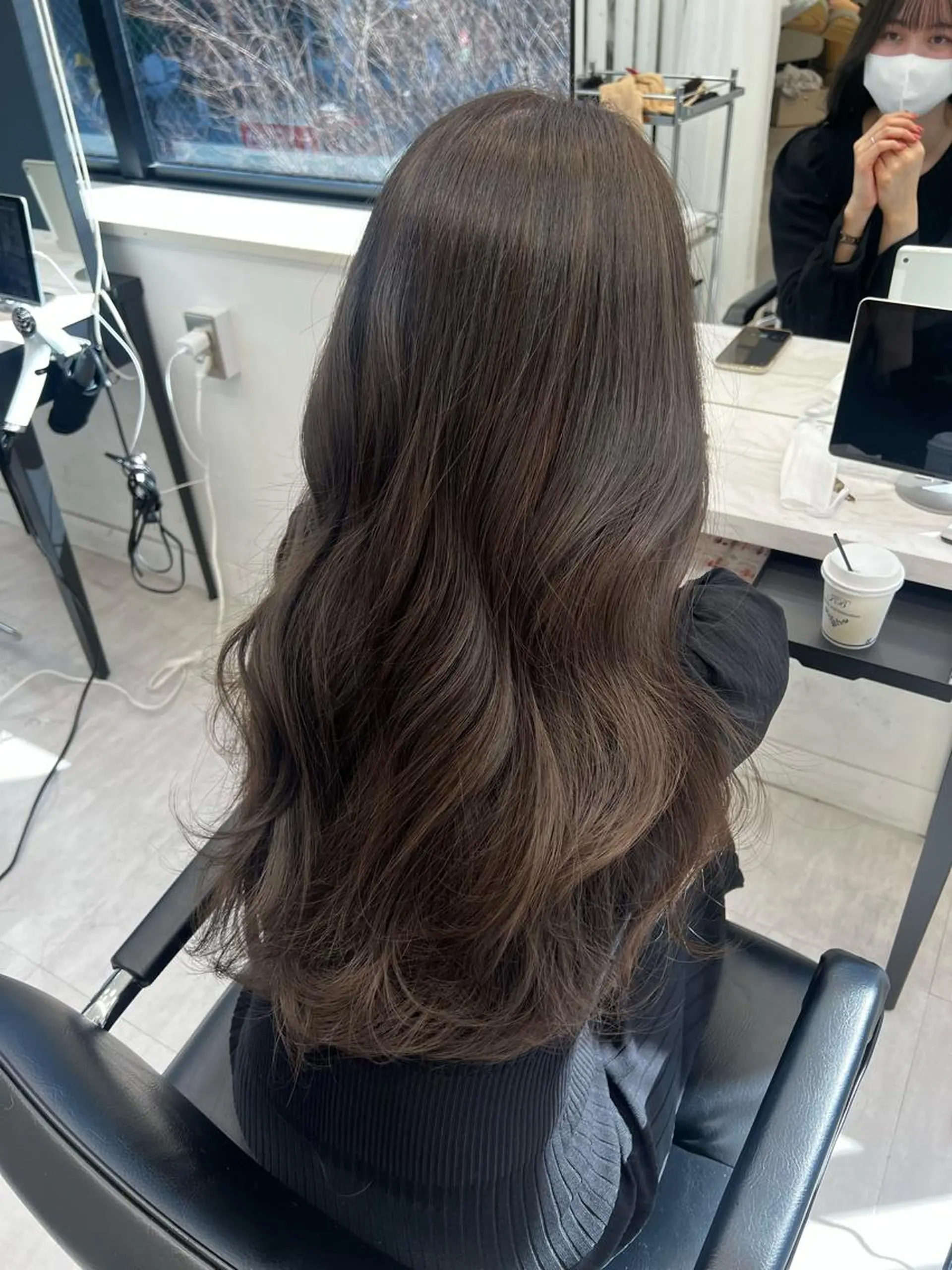 ロング 韓国ヘア♡ 顔まわりカットayaのヘアスタイル