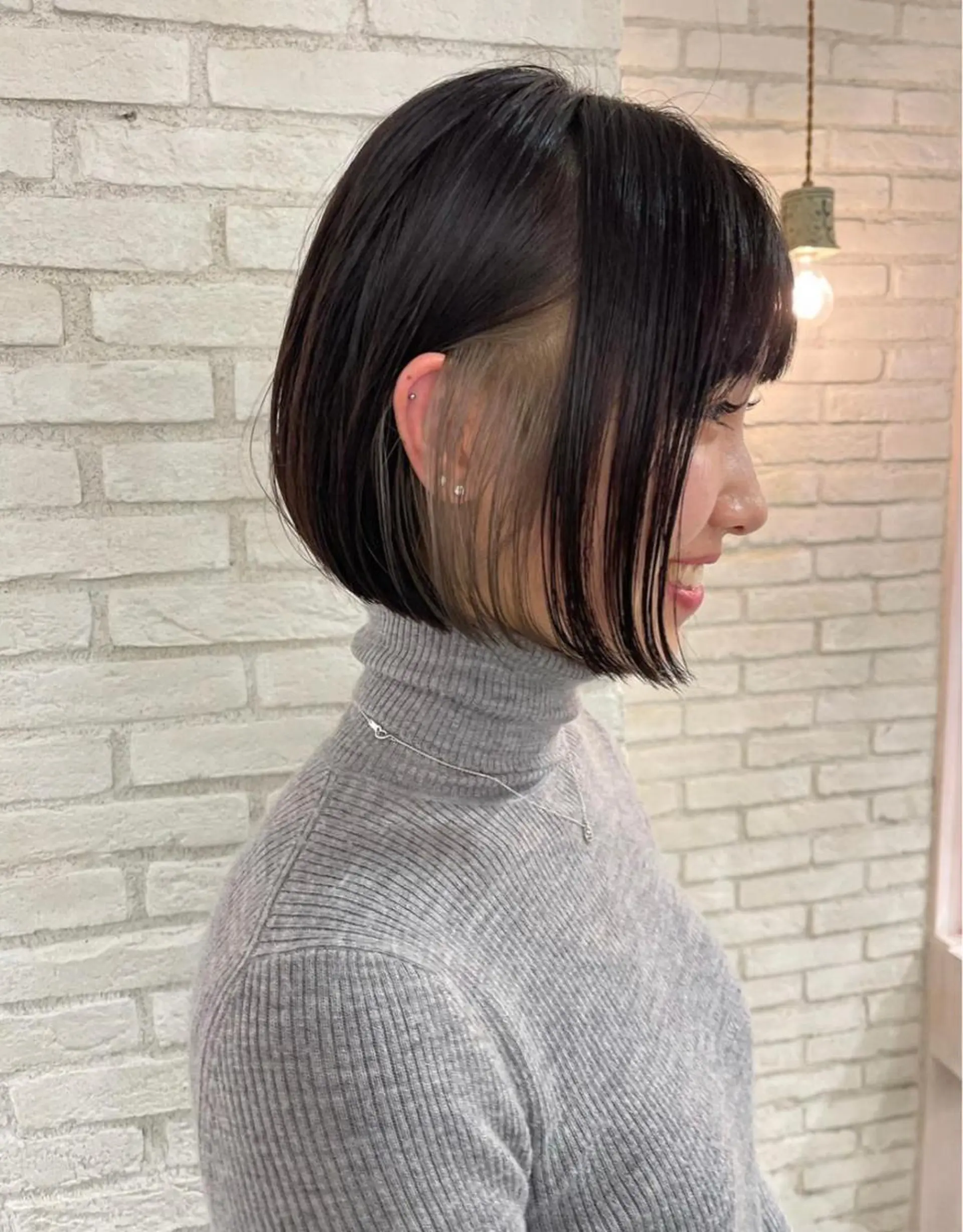 カラー カット ヘアカラー トリートメント 縮毛/ショート/ ボブ/レイヤー/小原のヘアスタイル