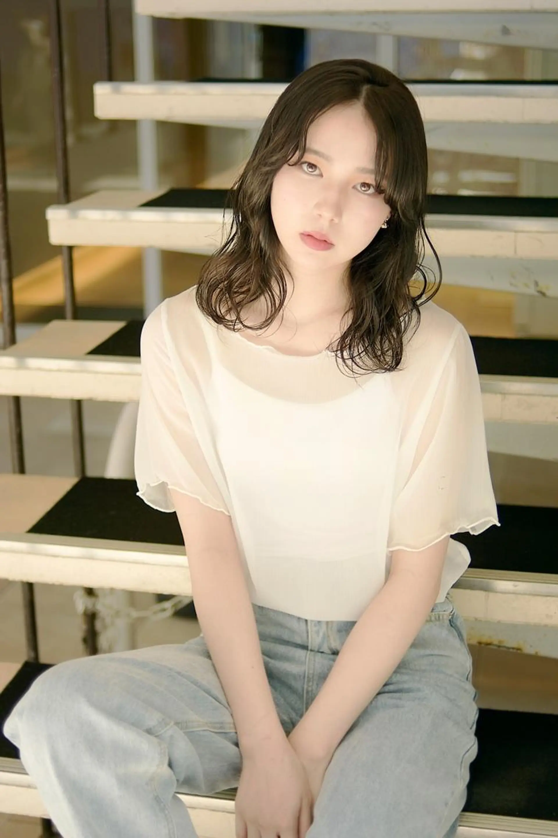 ミディアム カラー ビューティービースト 石垣店のヘアスタイル