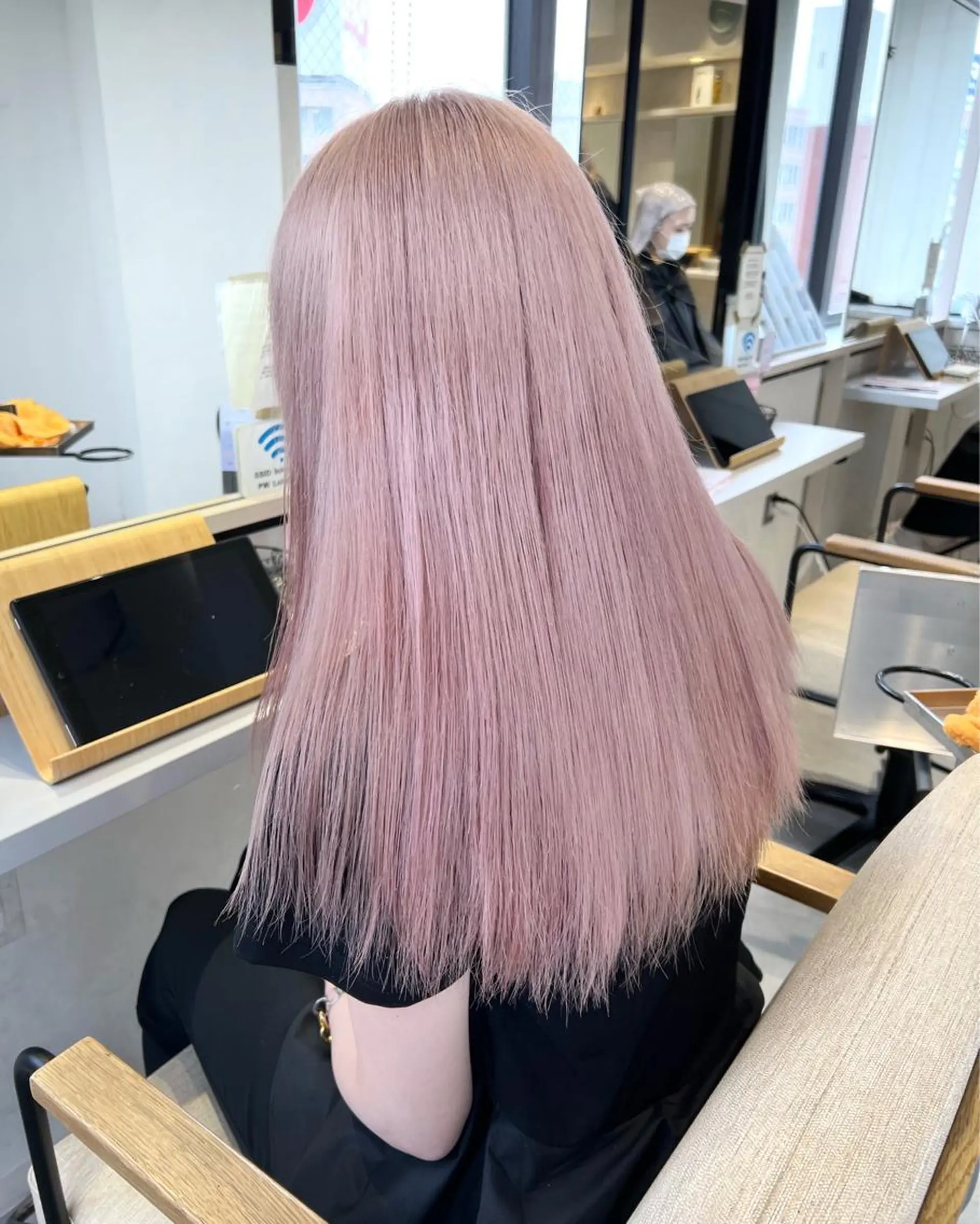 ロング ヘアカラー トリートメント デザイン🥇複雑履歴 ハイトーン特化のヘアスタイル