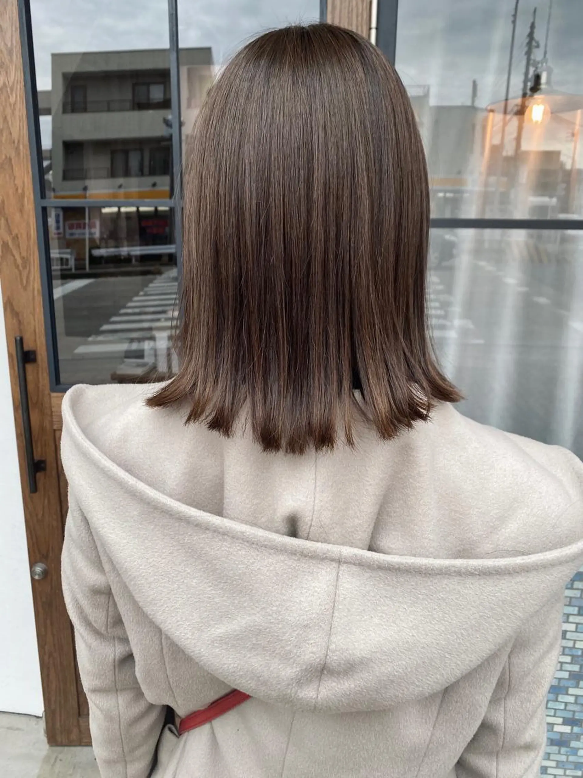 ミディアム カラー ハイライトカラー ハイライト MR.GOOD MORNING所属・MR.GOOD MORNINGフジイのヘアスタイル