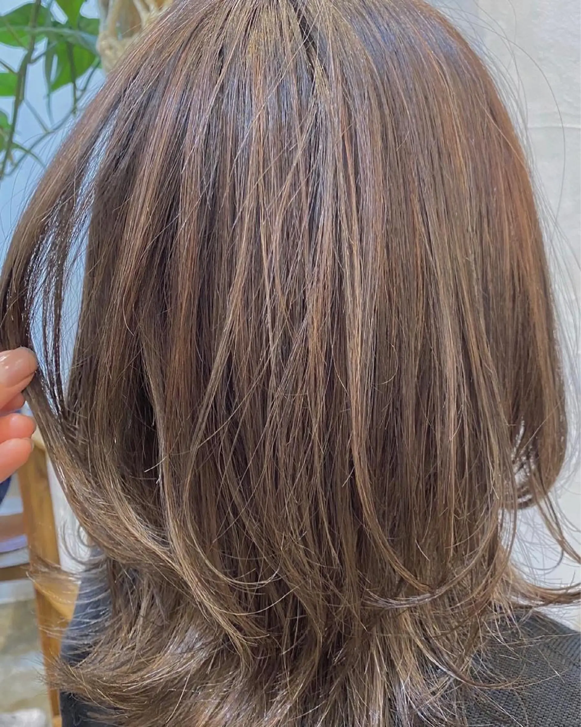 ミディアム カラー ヘアアレンジ DX SHARE SALON 原宿店所属・レイヤーカット/ 田中 しょうのヘアスタイル