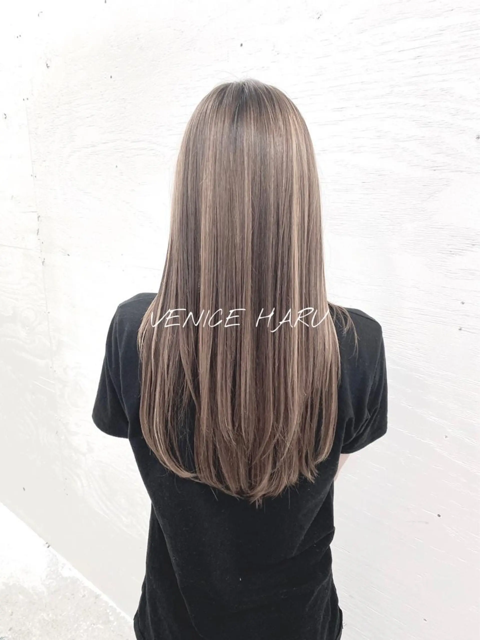 ロング カラー レイヤーカット/艶髪 🌈高橋遥香🌈のヘアスタイル