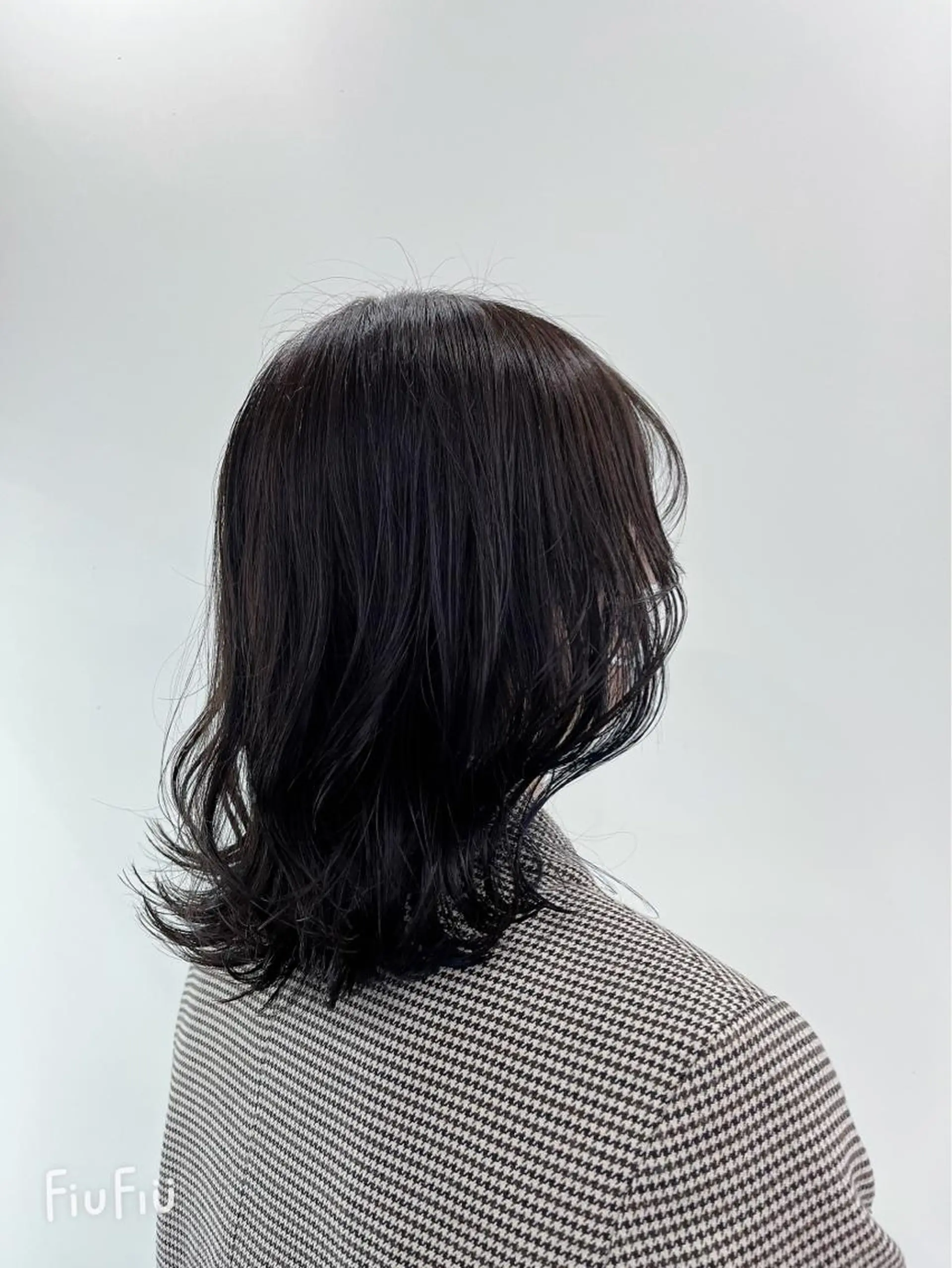 ミディアム カラー 新宿/小顔レイヤー/ 顔まわり/西慶太朗のヘアスタイル