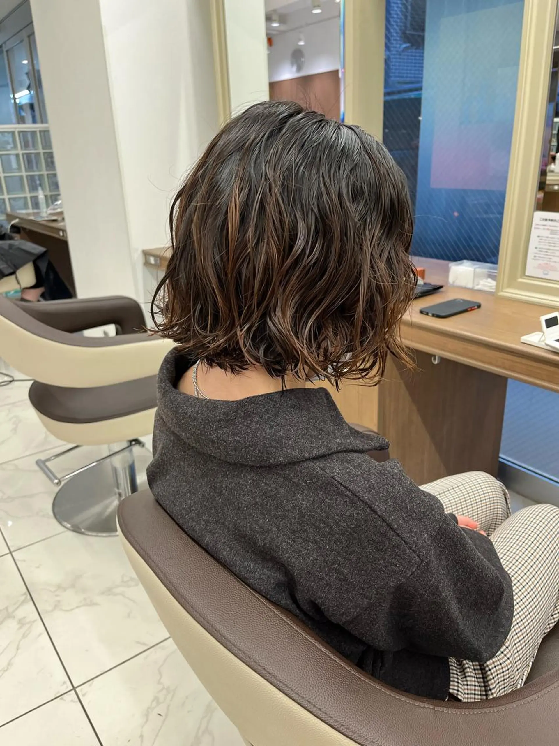 ショート パーマ 西山梨々【12/1〜 産休を頂きます🎀】のヘアスタイル