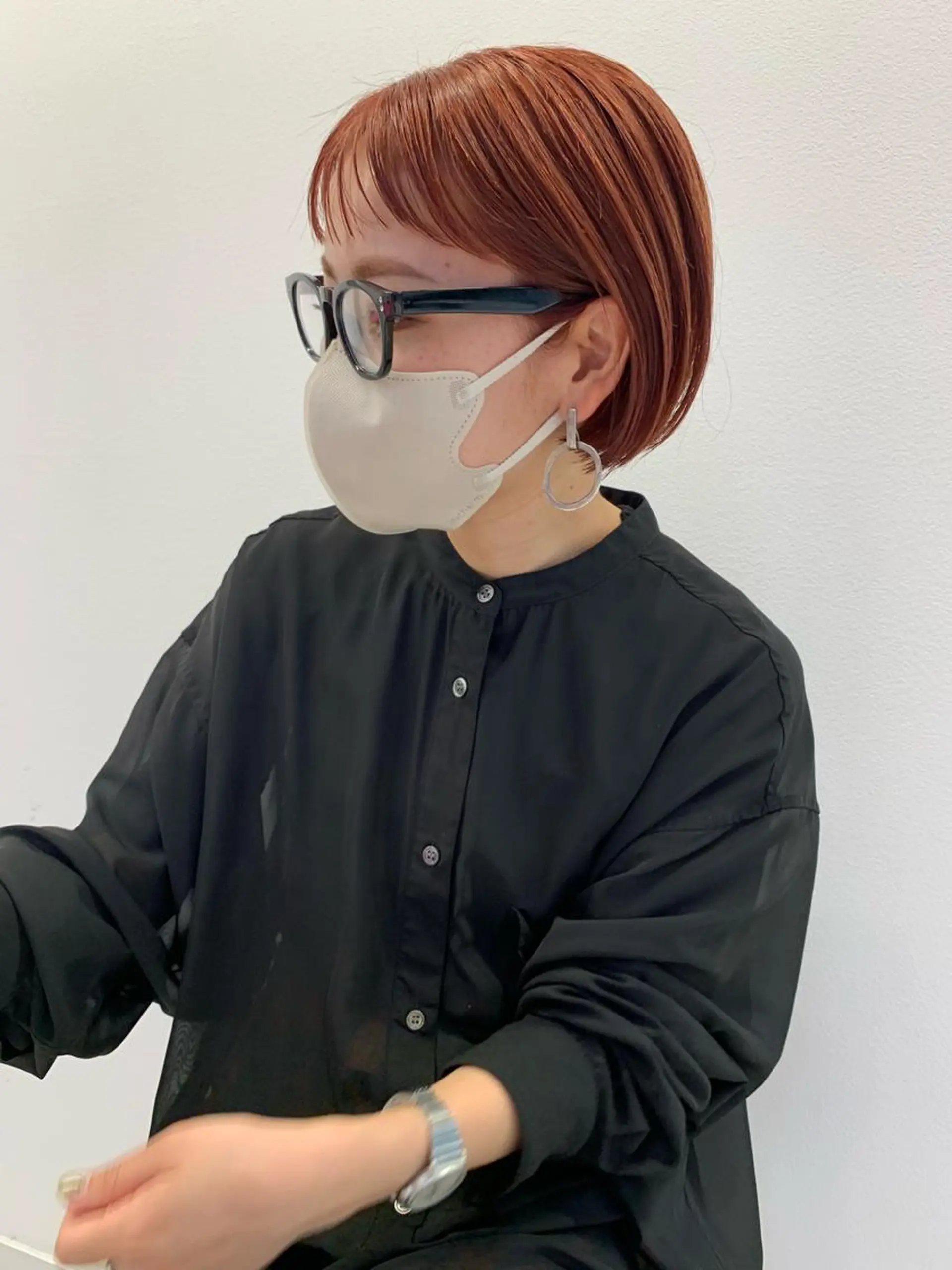 ミディアム カラー ヘアカラー 着付け/ヘアセット/ 韓国/髪質改善/夏美のその他イメージ