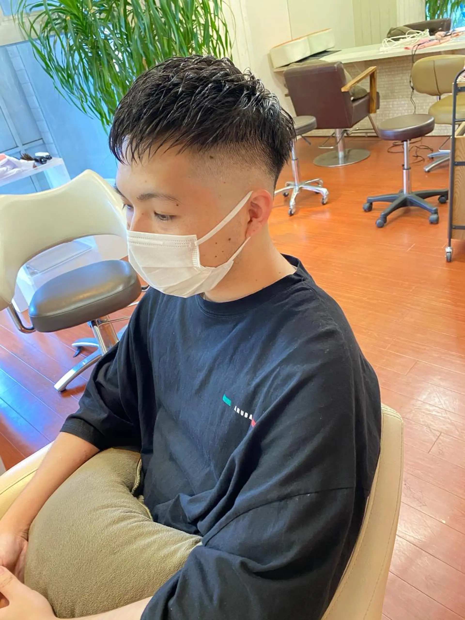 パーマ メンズ ヨシダ トオルのヘアスタイル