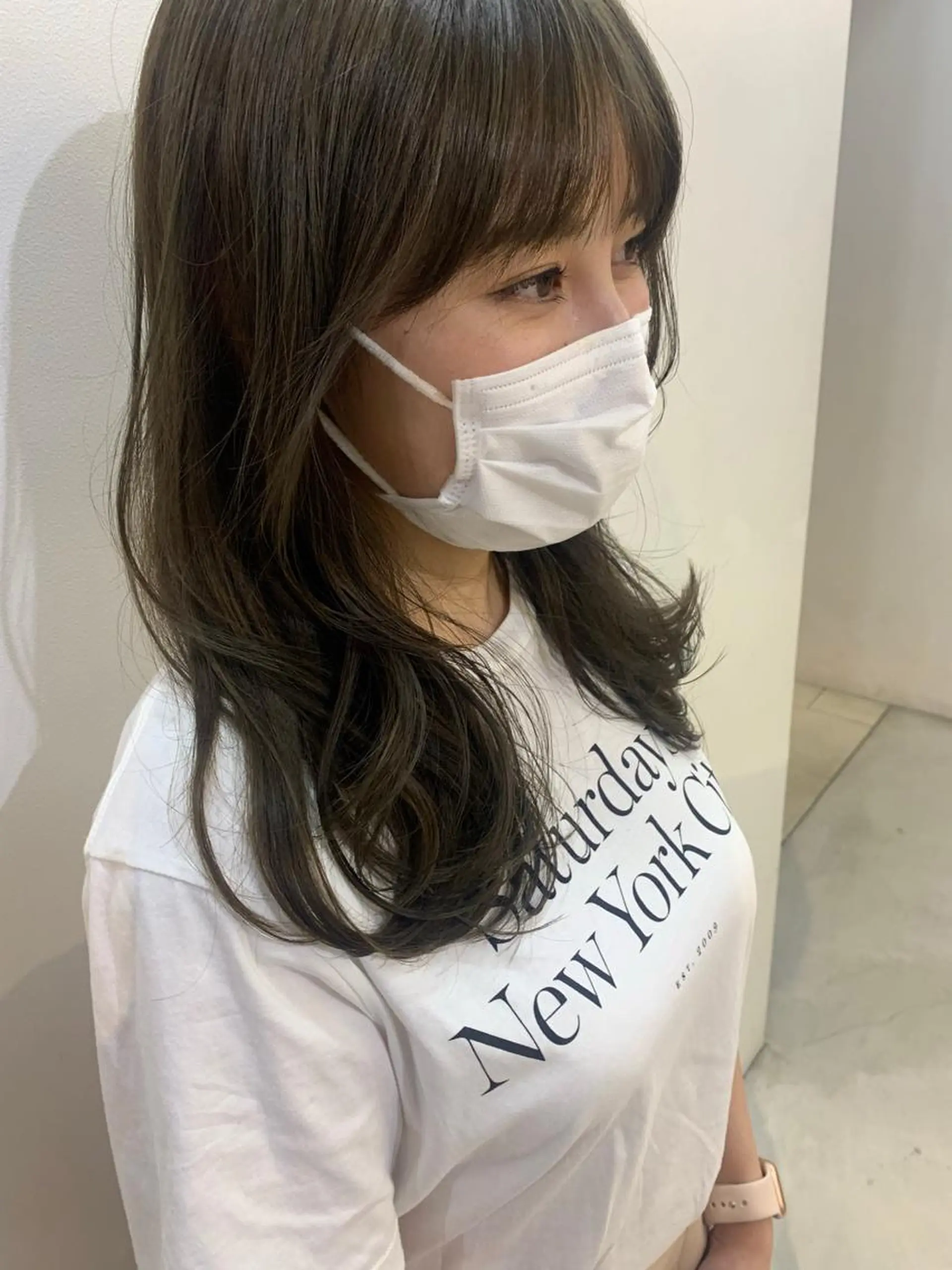 セミロング カラー カット ヘアカラー トリートメント ボブ/大人ヘア k-two濱田のヘアスタイル