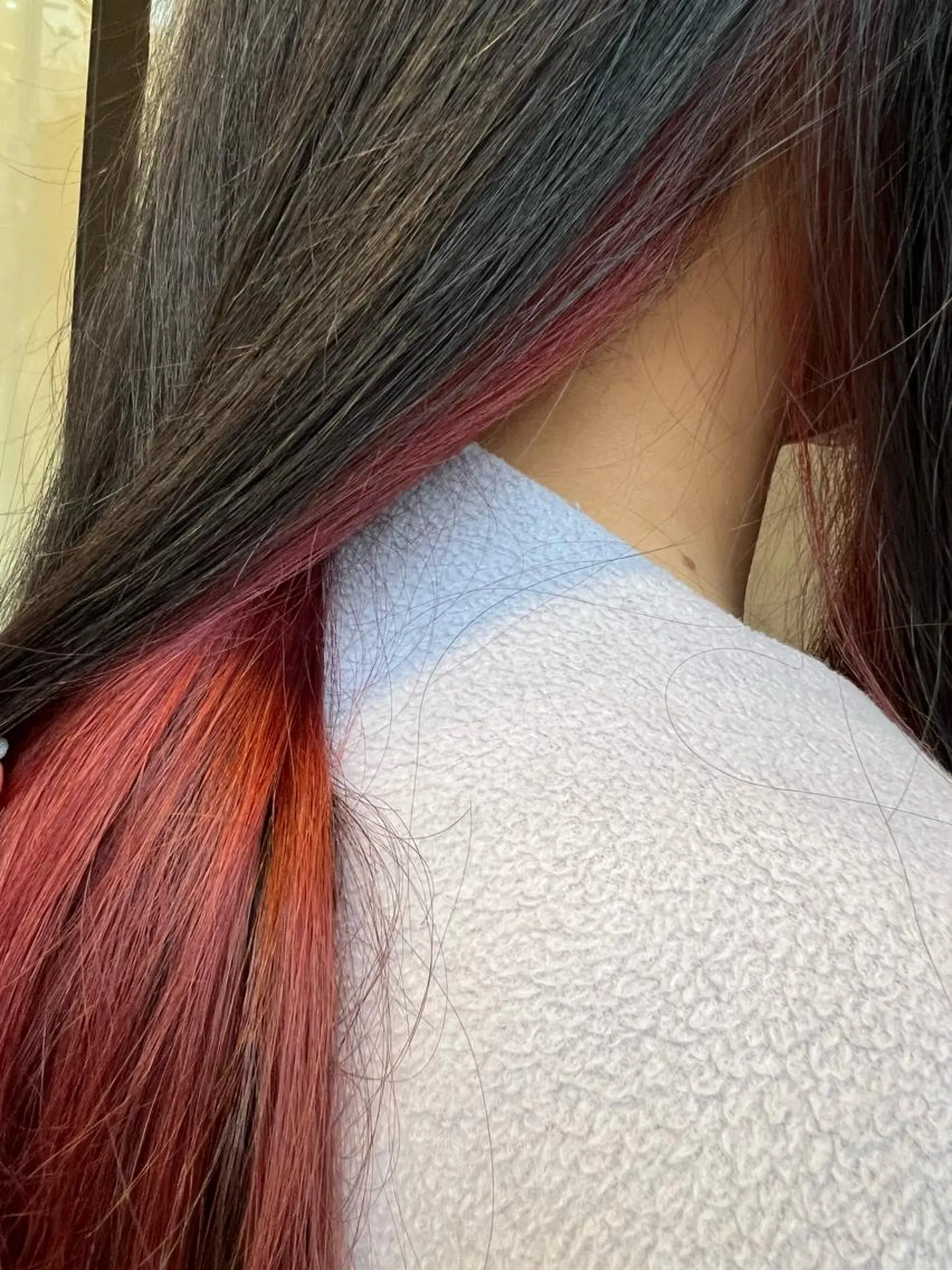 ロング カラー N°jillva 𝑘𝑎𝑟𝑖𝑛のヘアスタイル