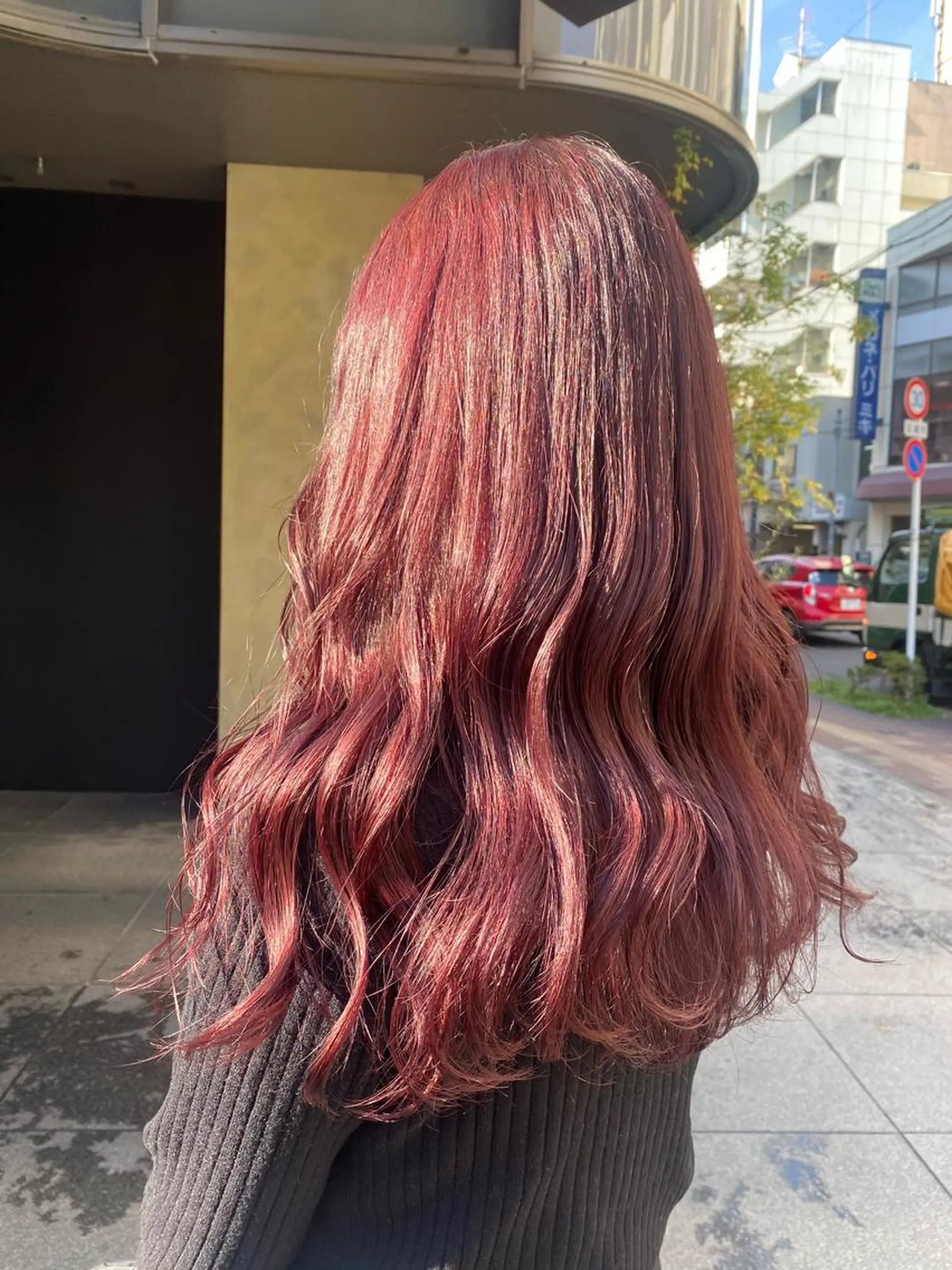 ロング カラー ピンクカラー ∴Sanae. ∴ トータルビューティーのネイルデザイン