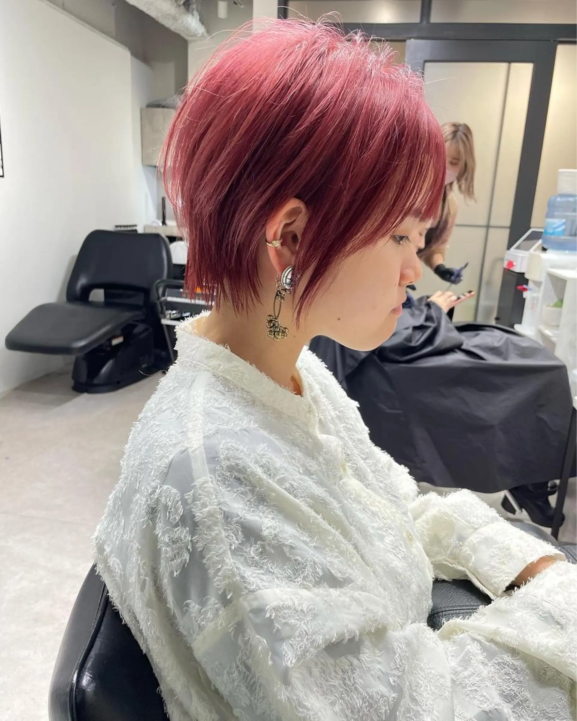 ショート カラー カット ヘアカラー 髪質改善will hairdesignのヘアスタイル