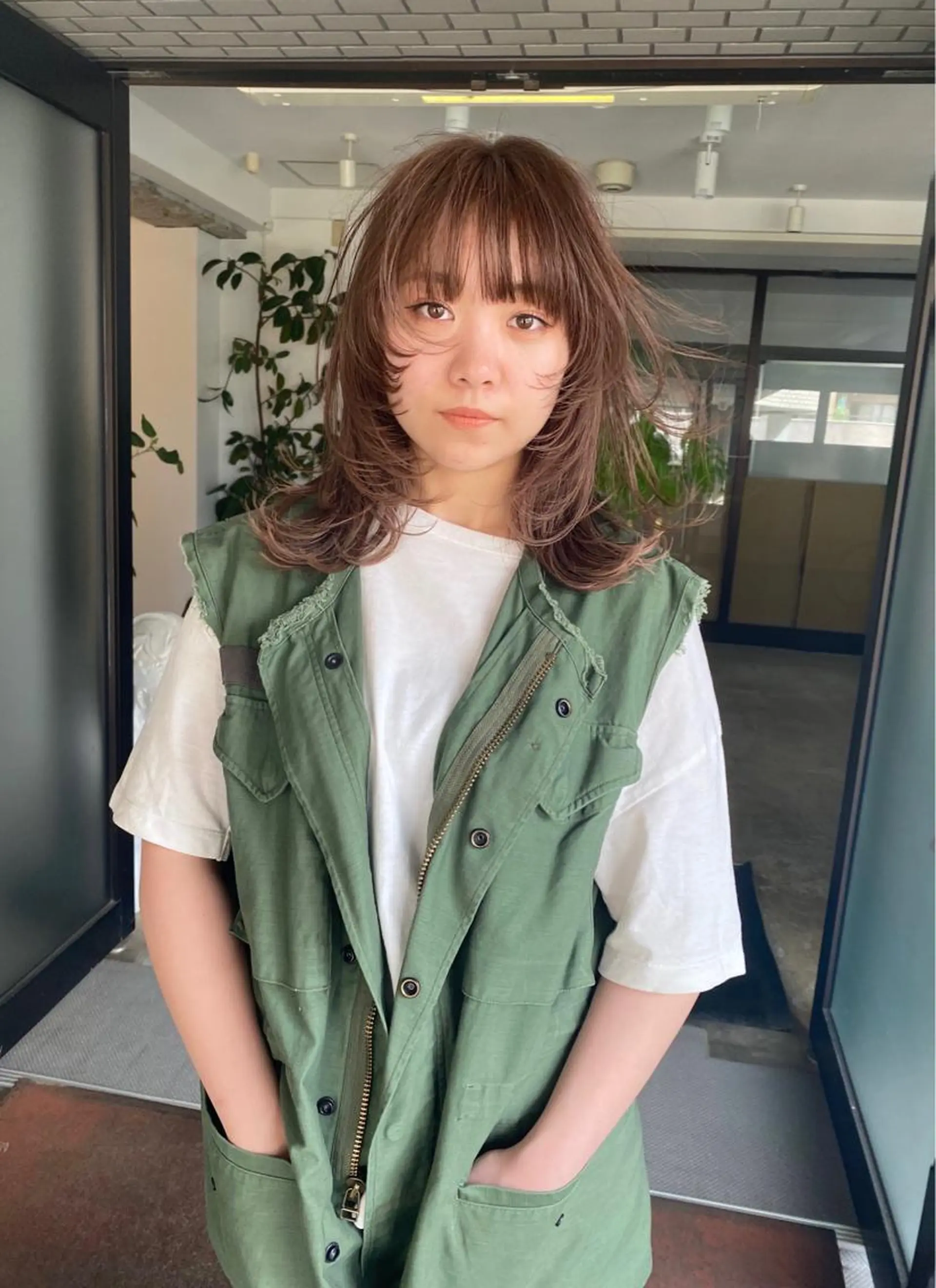 ミディアム カラー カット ヘアカラー GATTACA所属・KEI gattacaのヘアスタイル