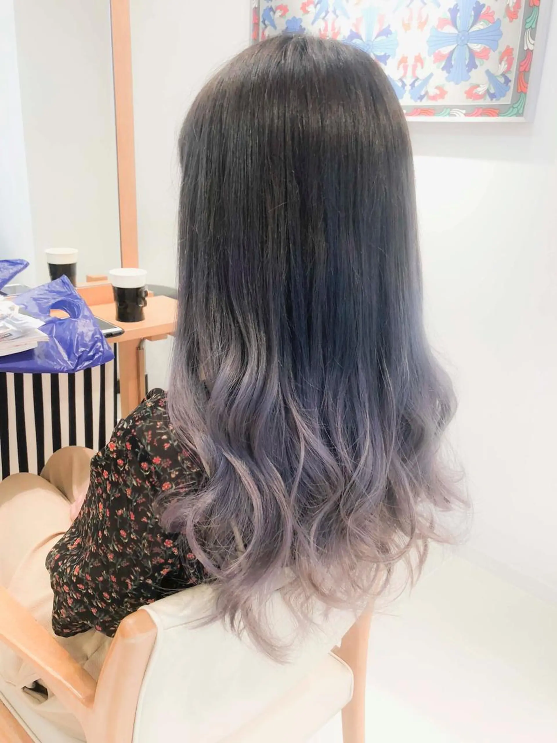 ロング カラー Days 透明感カラーのヘアスタイル