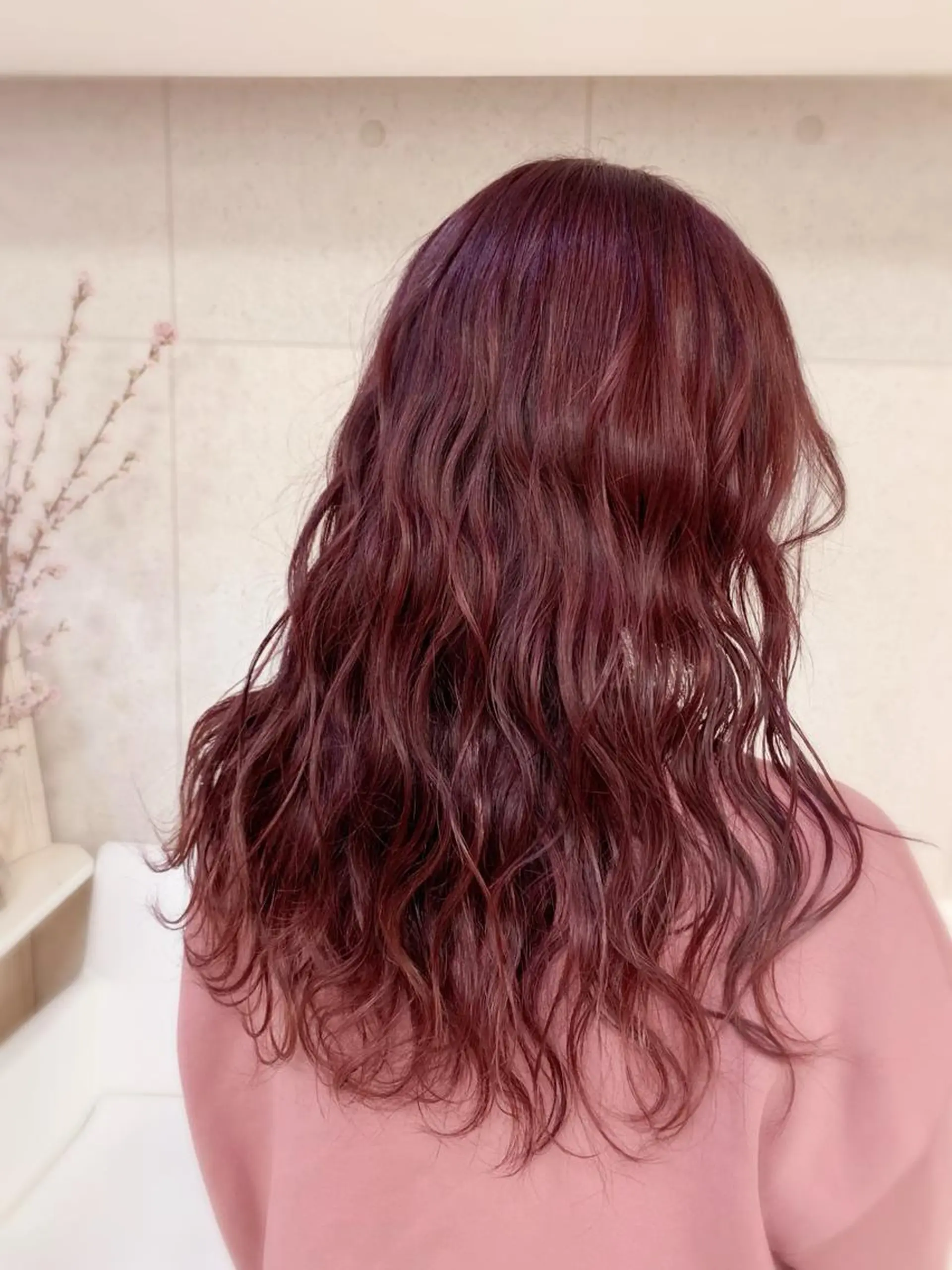 ロング カラー ピンクカラー お悩み解決✨ ASAMIのヘアスタイル