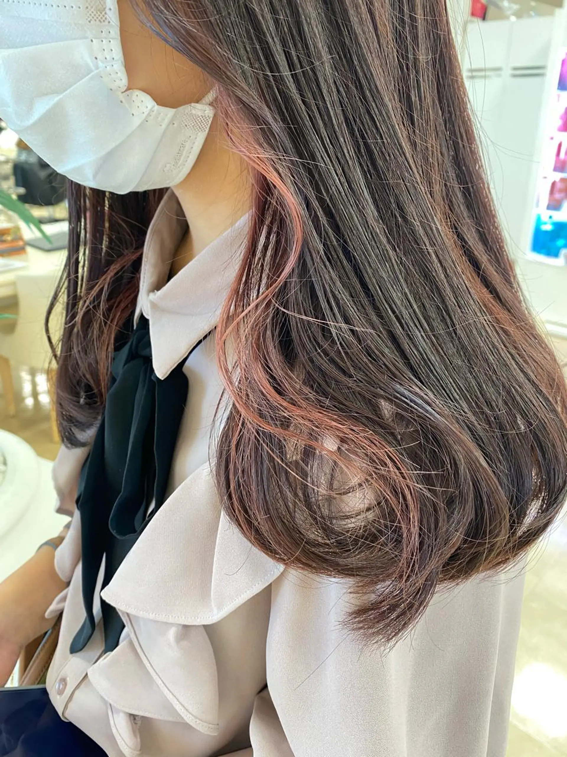 ロング カラー ヘアカラー レイヤー/ウルフ🤎 mayo.のヘアスタイル