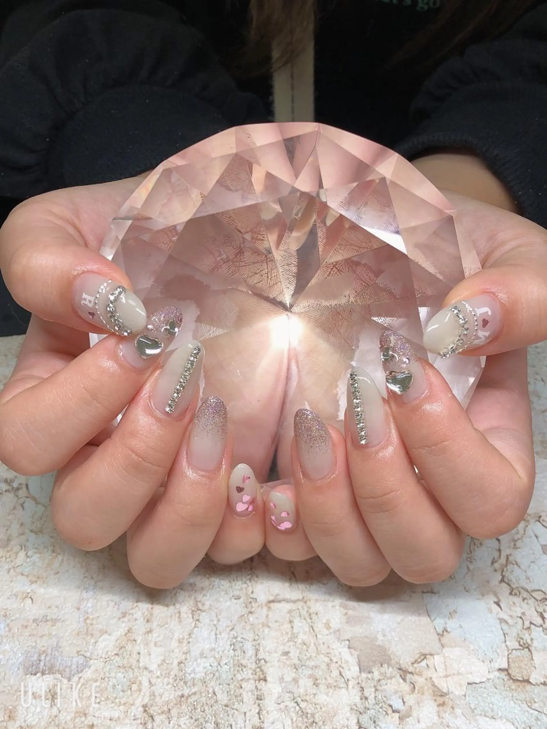 ネイル アートネイル フレンチネイル ジェルネイル グラデーション 韓国ネイル Nail room Bimano所属・Bimano seica♡+°のネイルデザイン