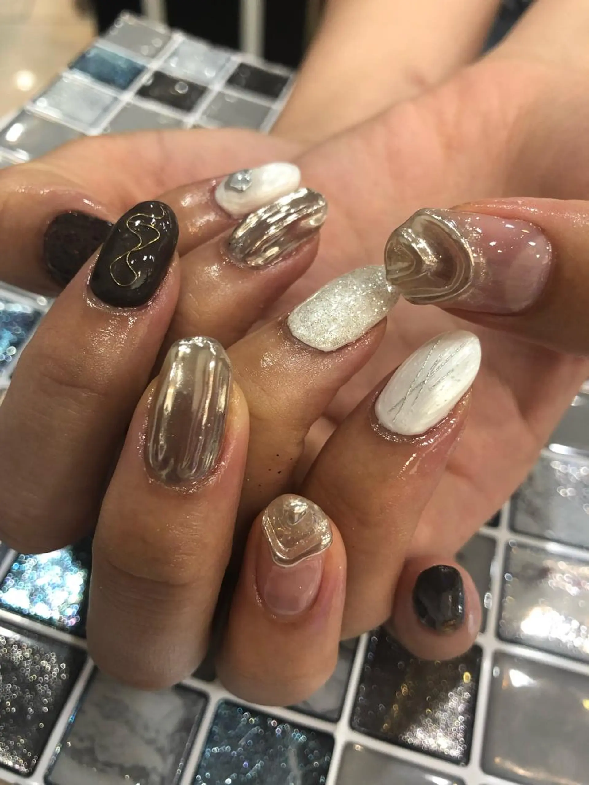 ネイル 🧸プルエクステ❤︎ ネイルKAO🧸のヘアスタイル