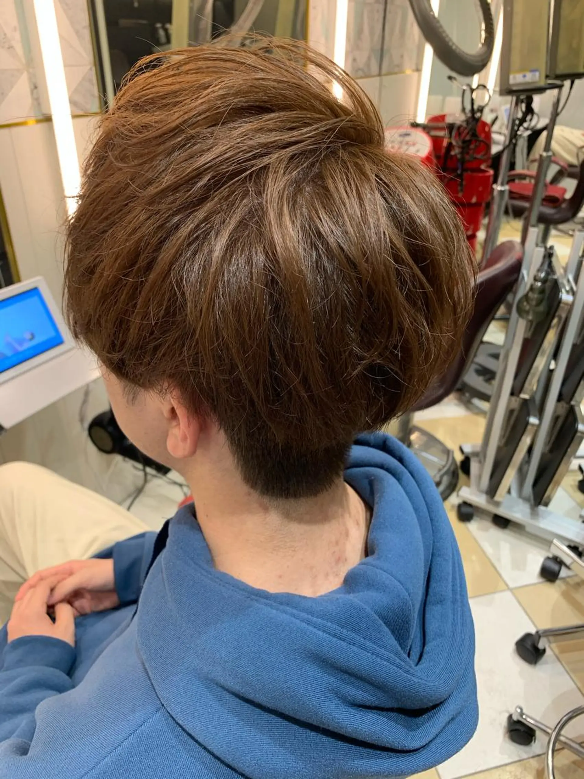 メンズ カット ヘアカラー トリートメント ✨上村 潤平✨メンズヘア✨のヘアスタイル