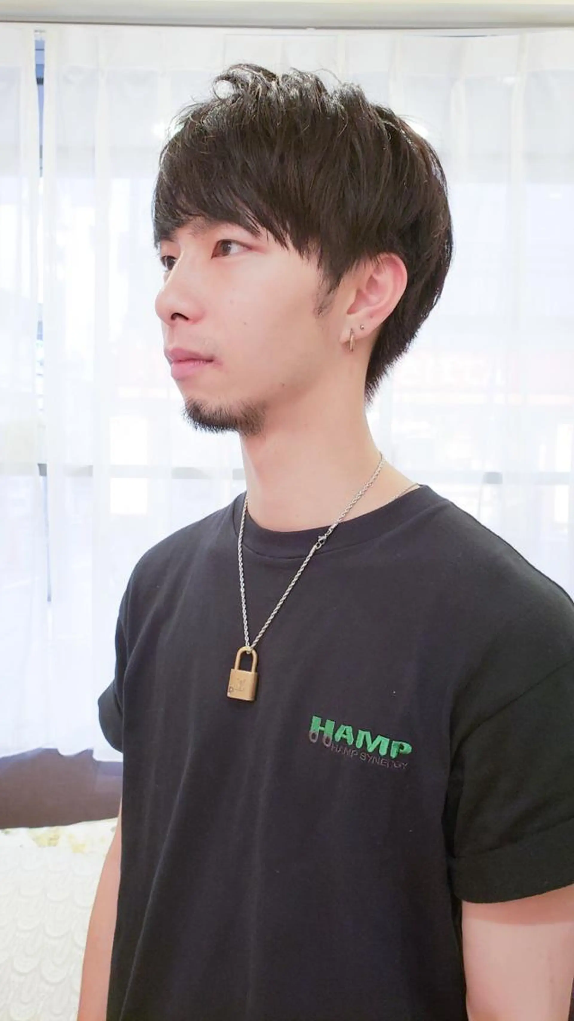 メンズ 透明感カラー・ 髪質改善🩵イケダのヘアスタイル