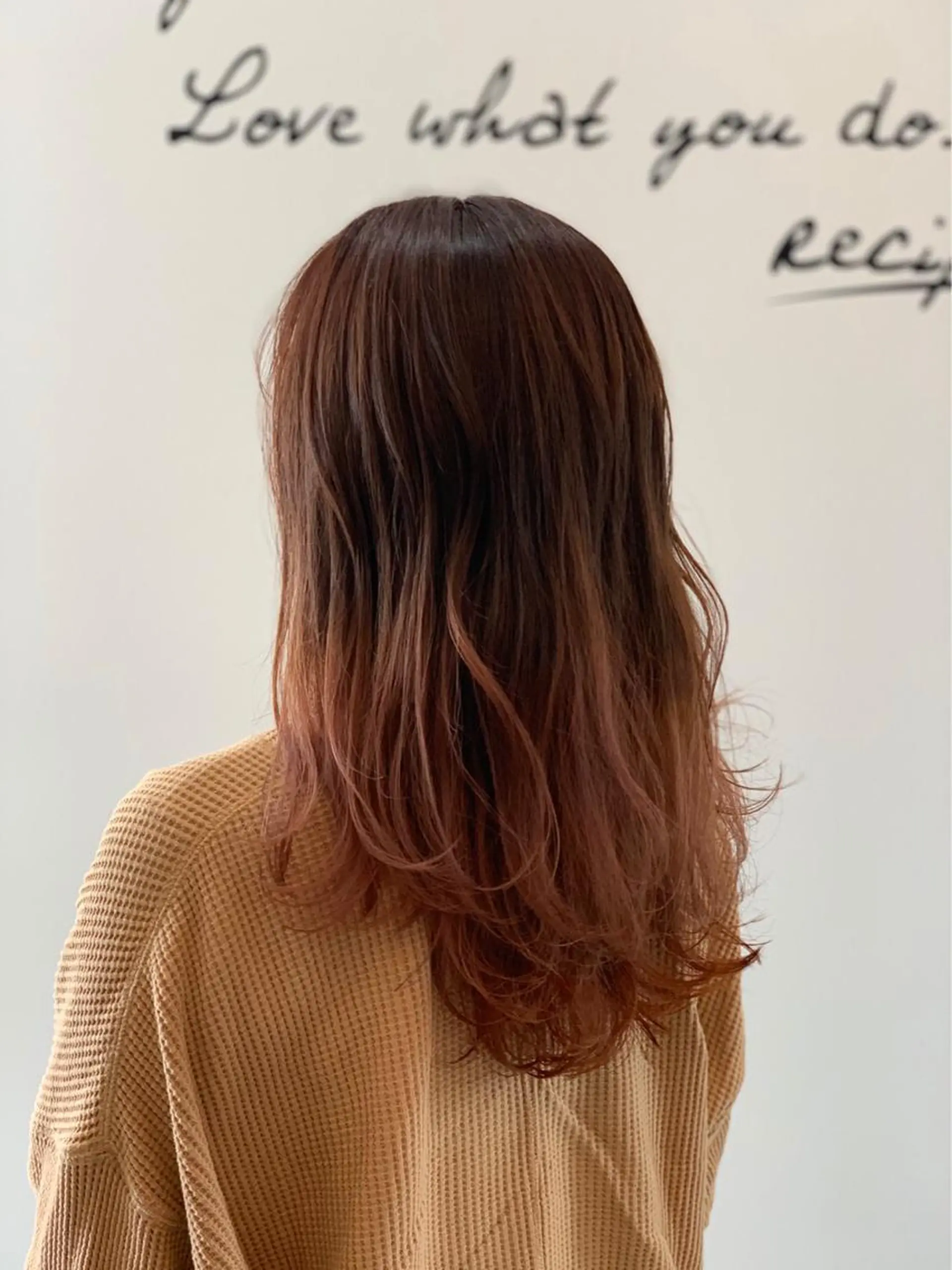 ロング カラー 河内 元伸のヘアスタイル